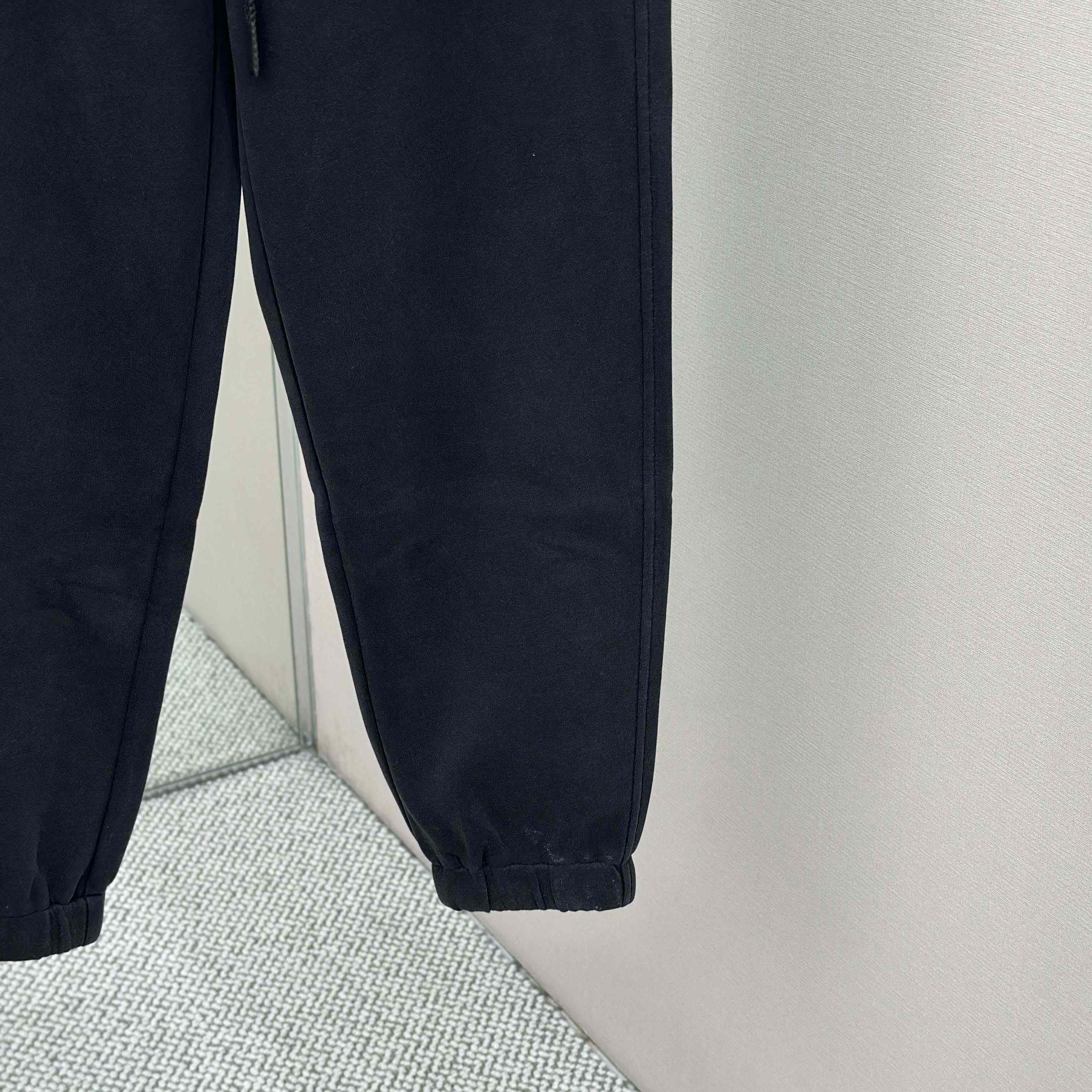 Balenciaga Black Cotton Pants - DopestKickz