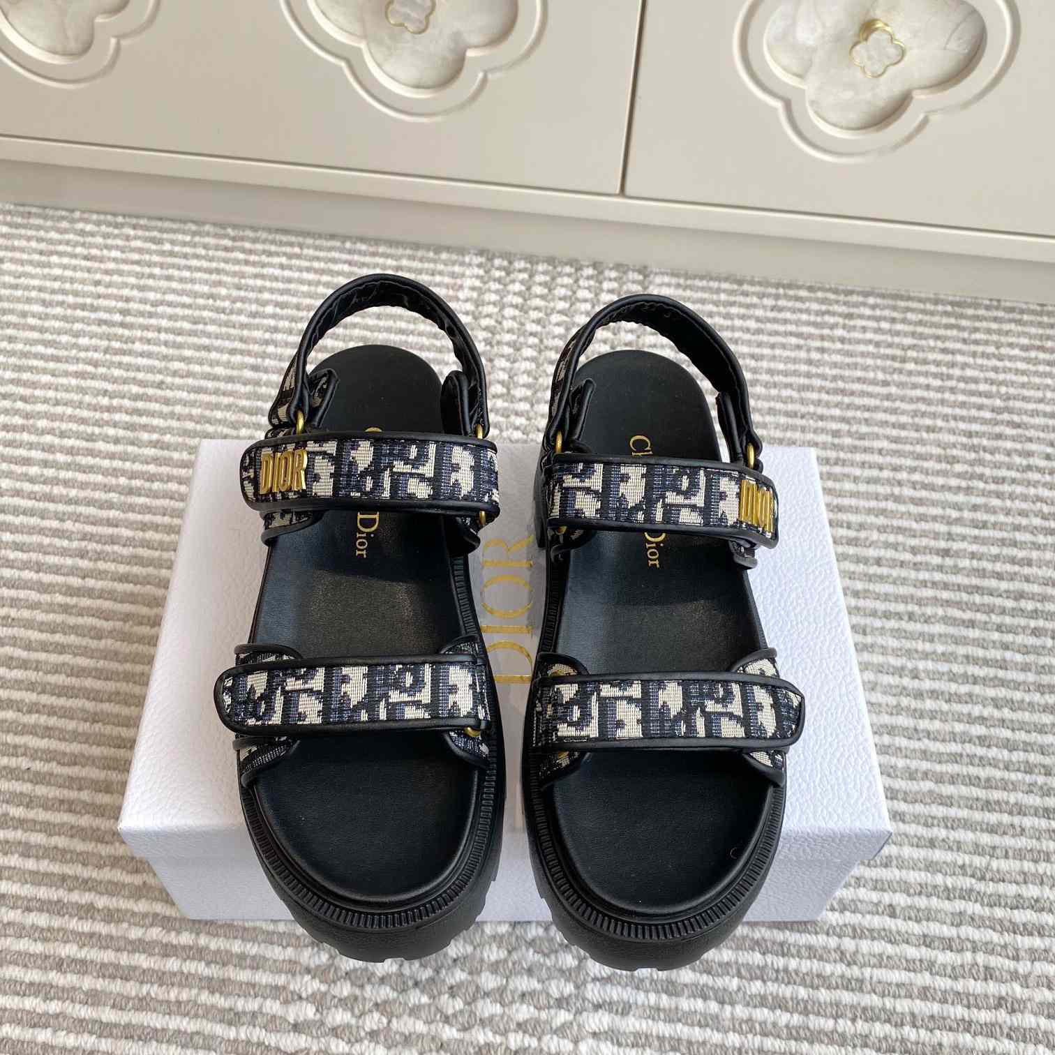 Dior Dioract Platform Sandal   - DopestKickz