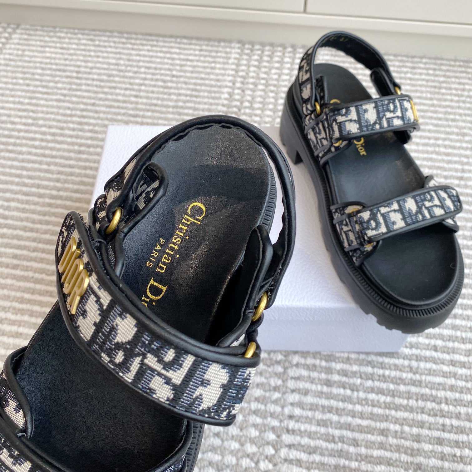 Dior Dioract Platform Sandal   - DopestKickz