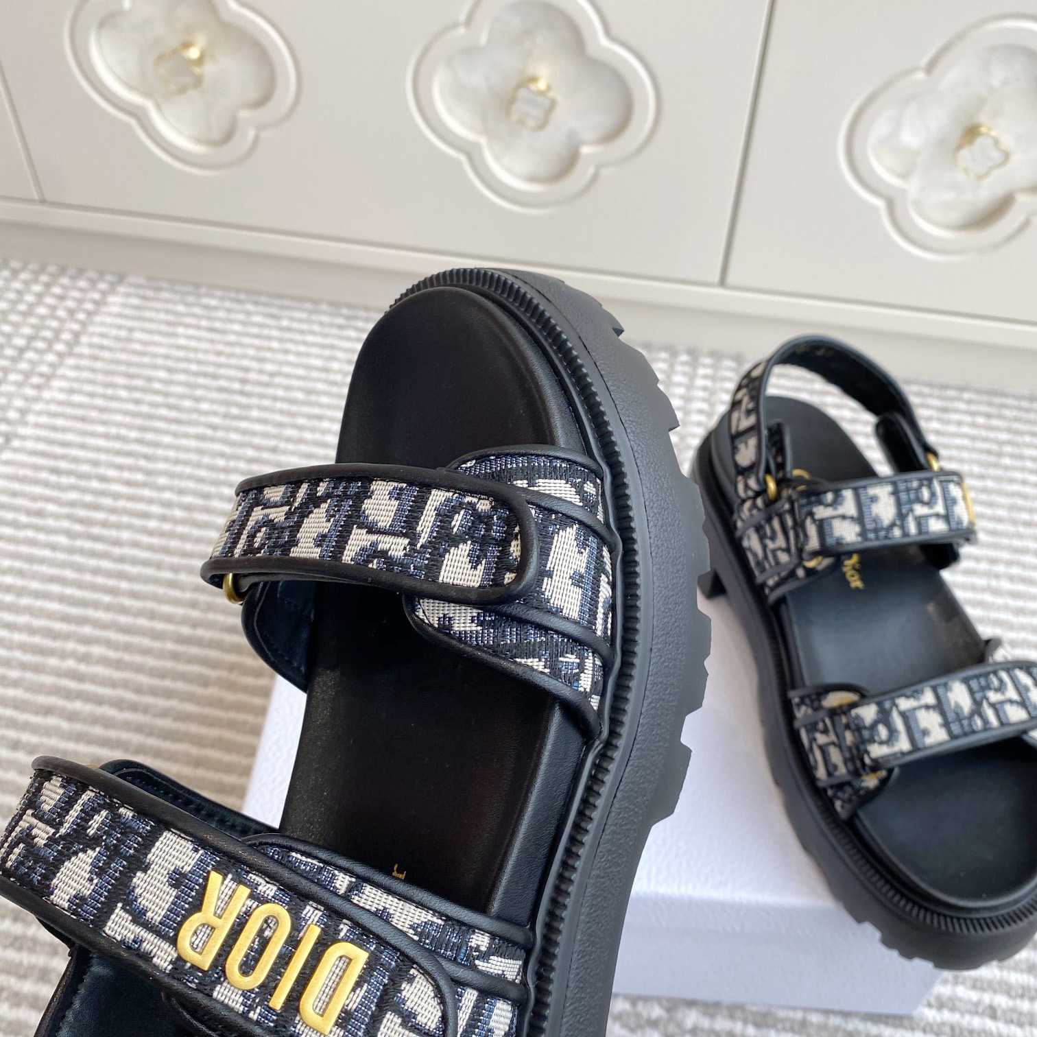 Dior Dioract Platform Sandal   - DopestKickz