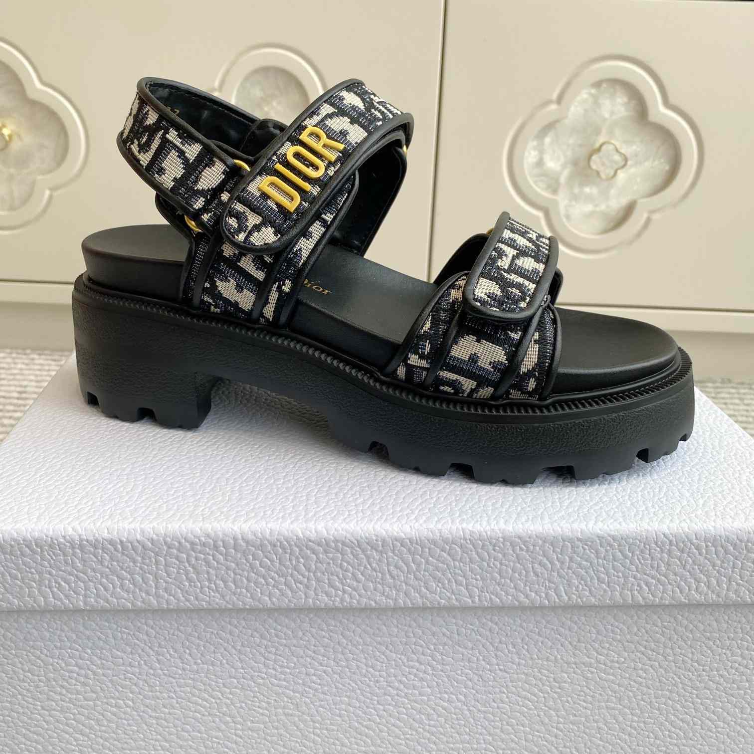 Dior Dioract Platform Sandal   - DopestKickz