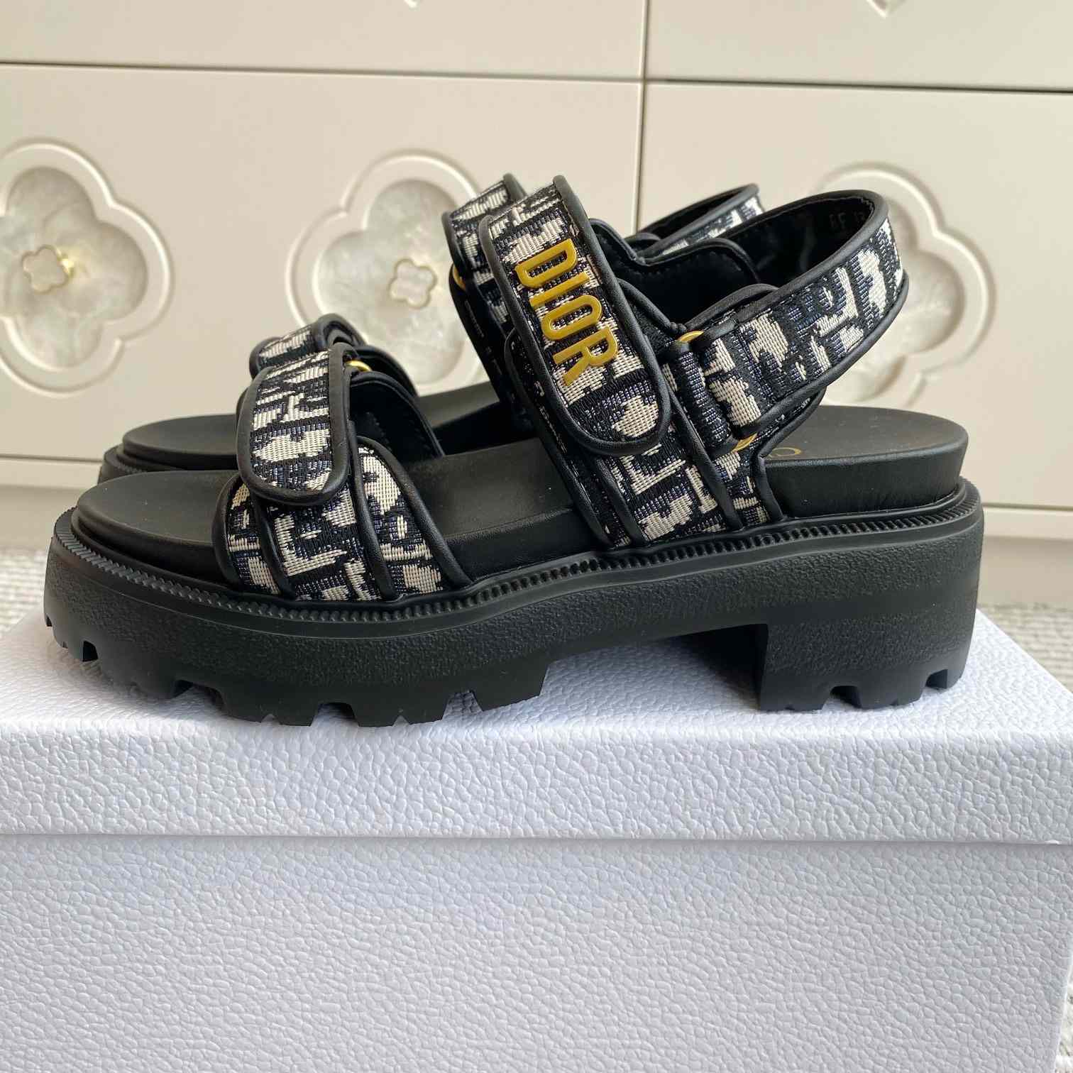 Dior Dioract Platform Sandal   - DopestKickz
