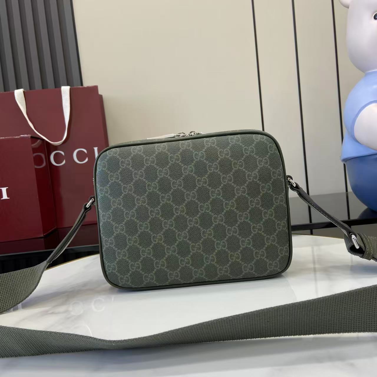 Gucci GG Monogram Small Crossbody Bag - DopestKickz