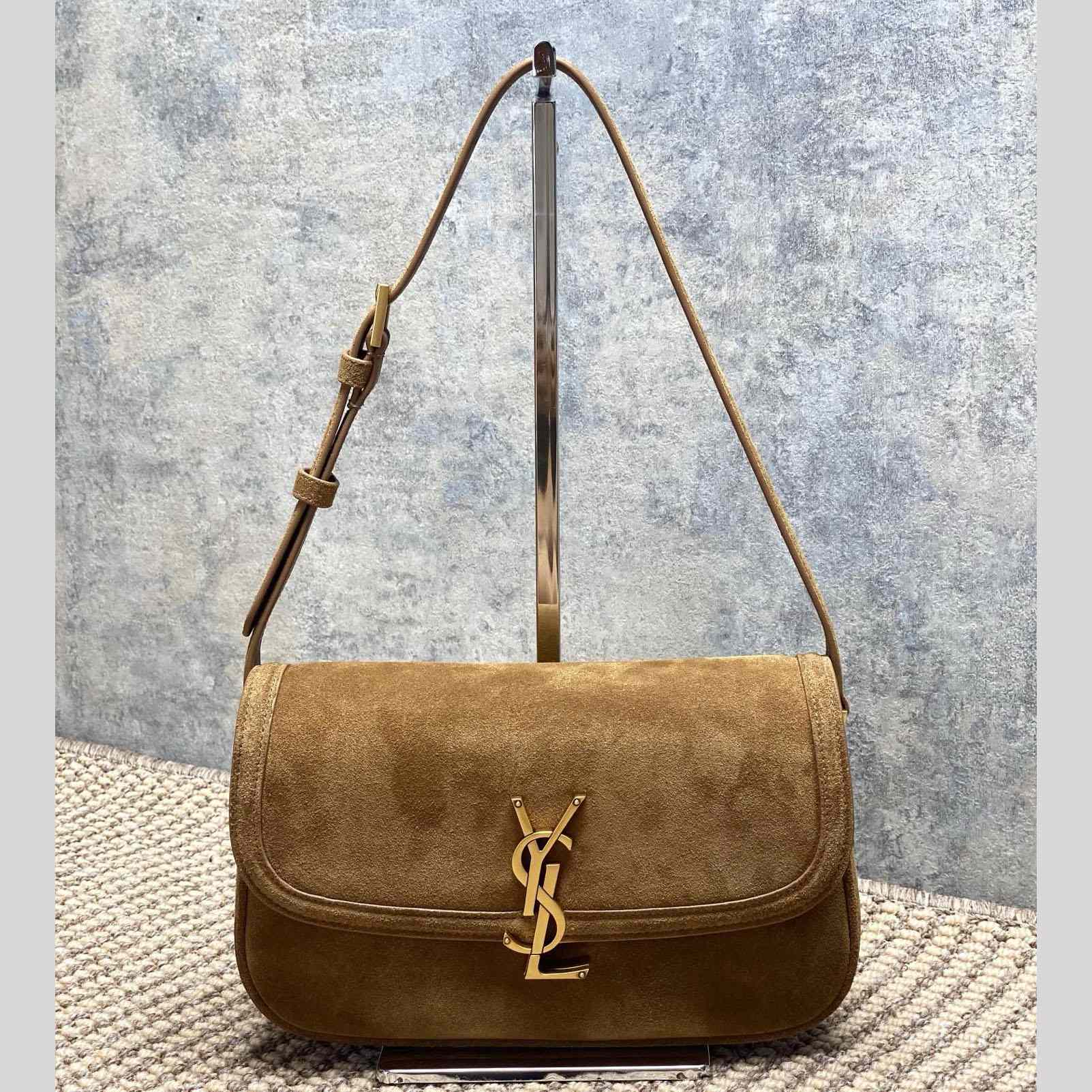 Saint Laurent Solferino Medium In Suede - DopestKickz