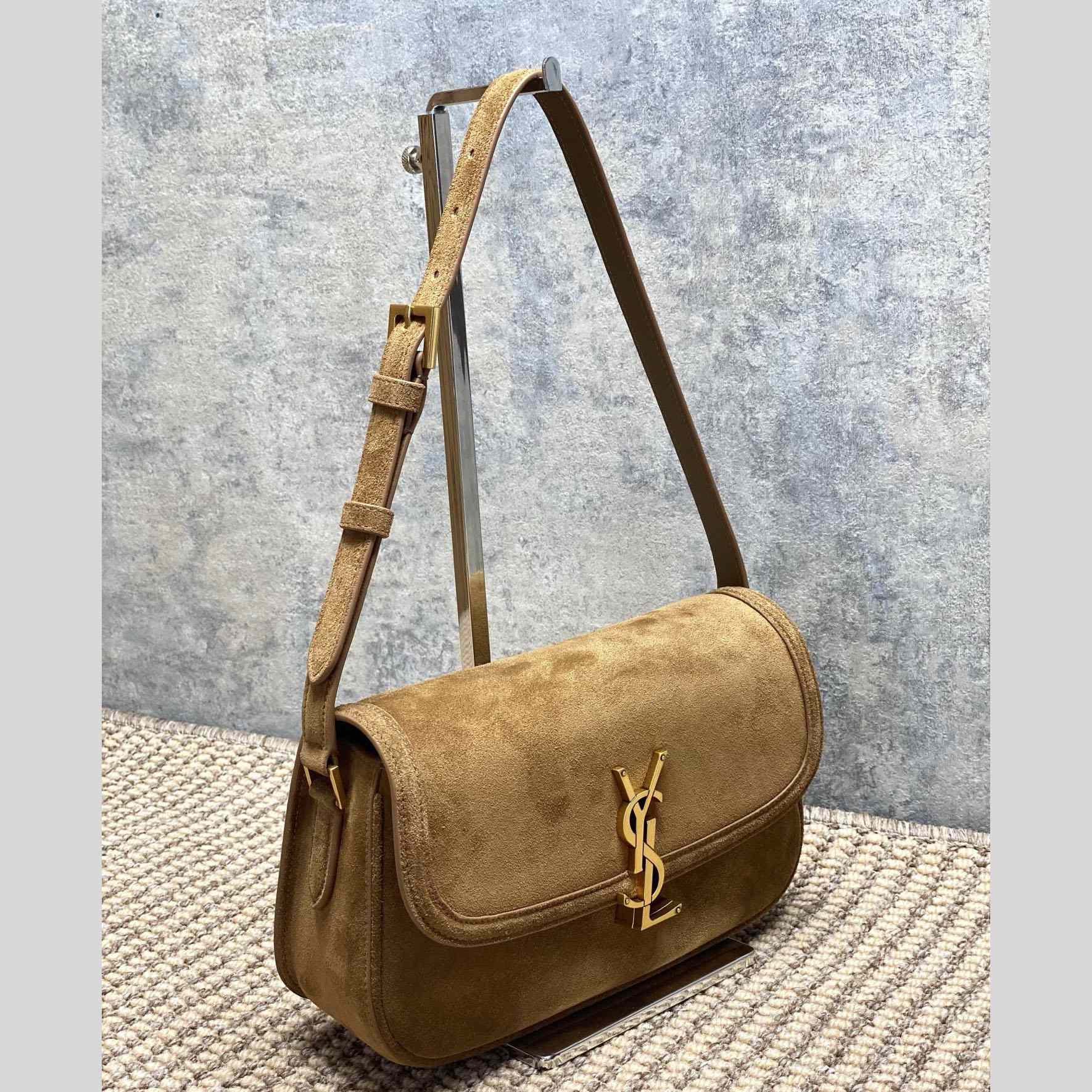 Saint Laurent Solferino Medium In Suede - DopestKickz