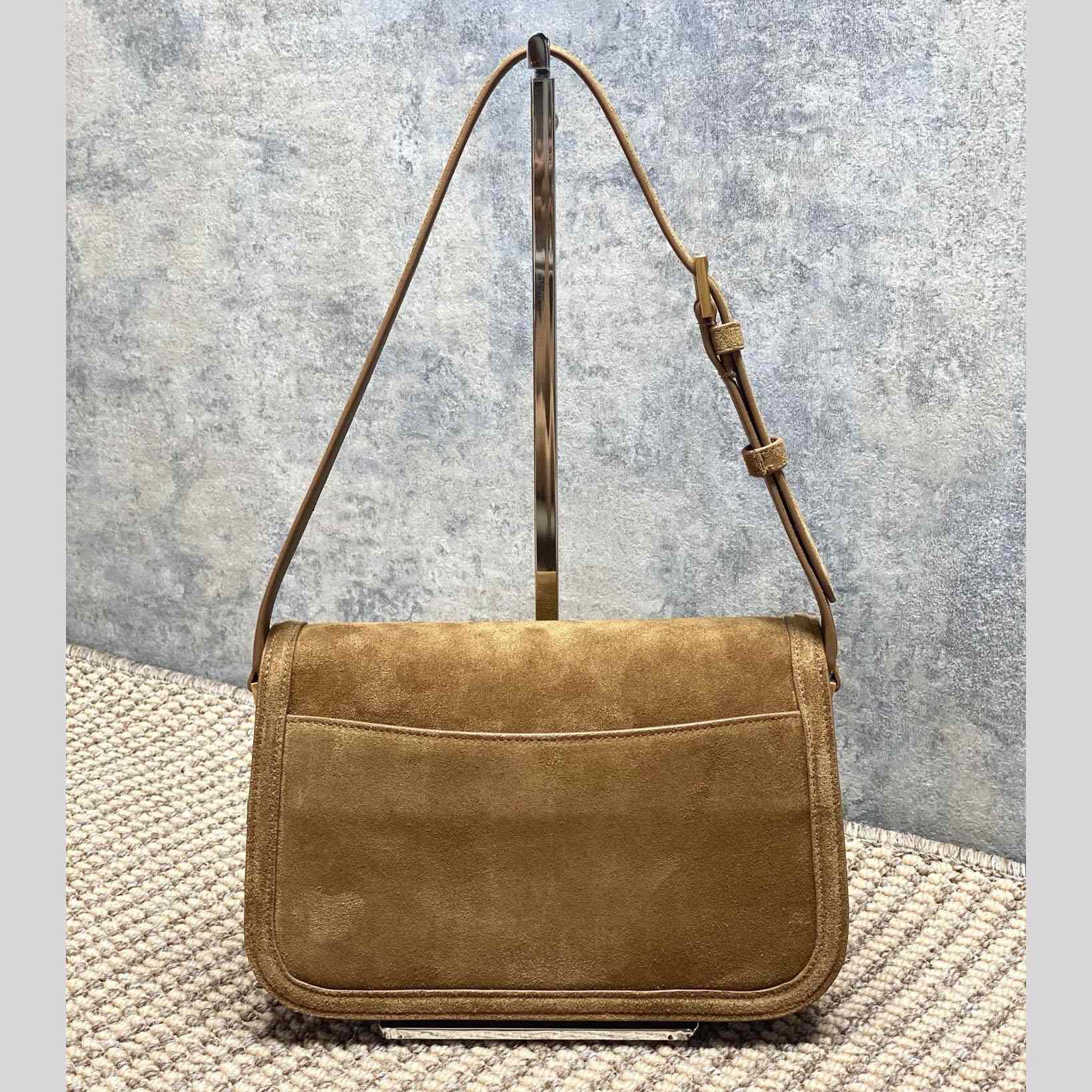 Saint Laurent Solferino Medium In Suede - DopestKickz