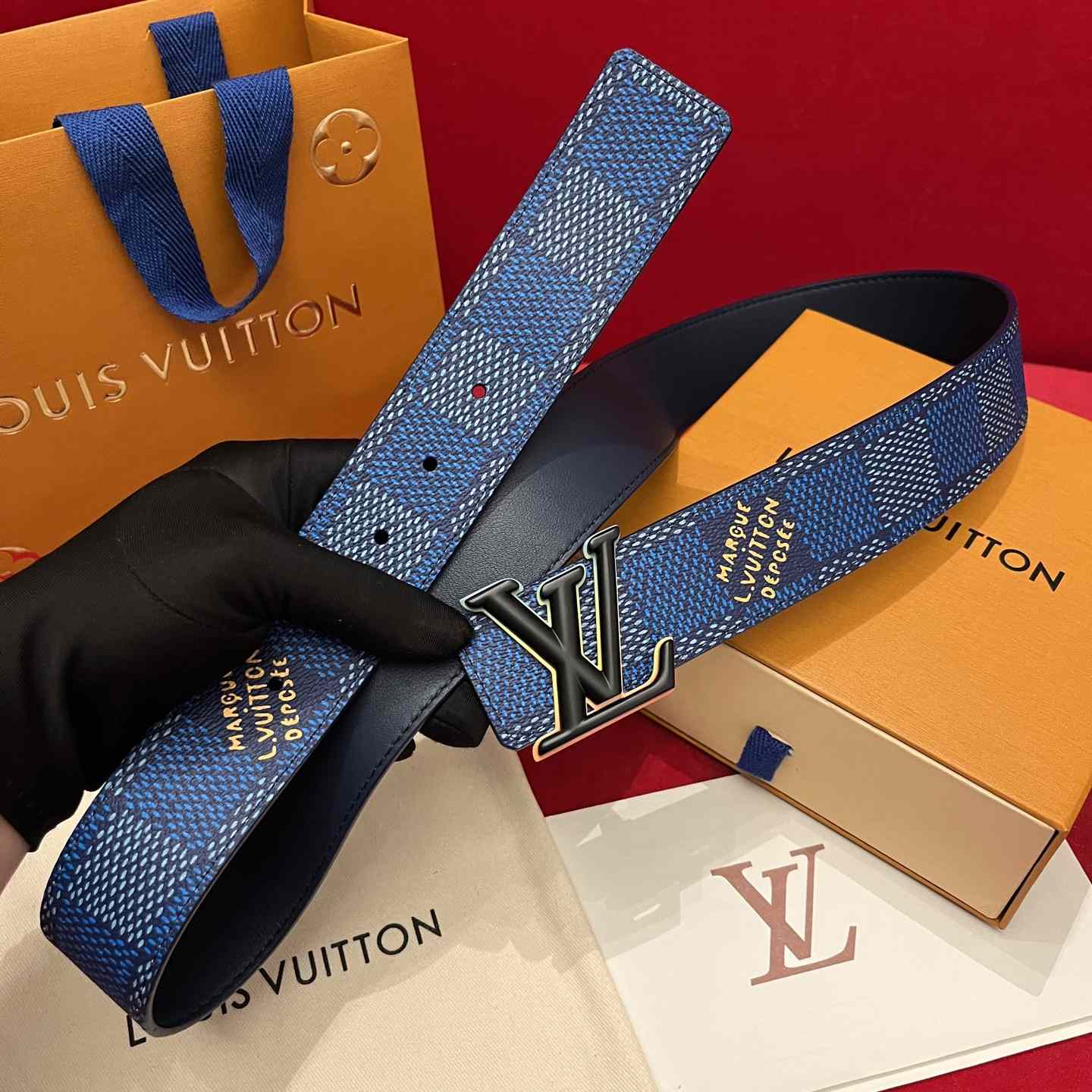 Louis Vuitton LV Initiales 40mm Reversible Belt  - DopestKickz