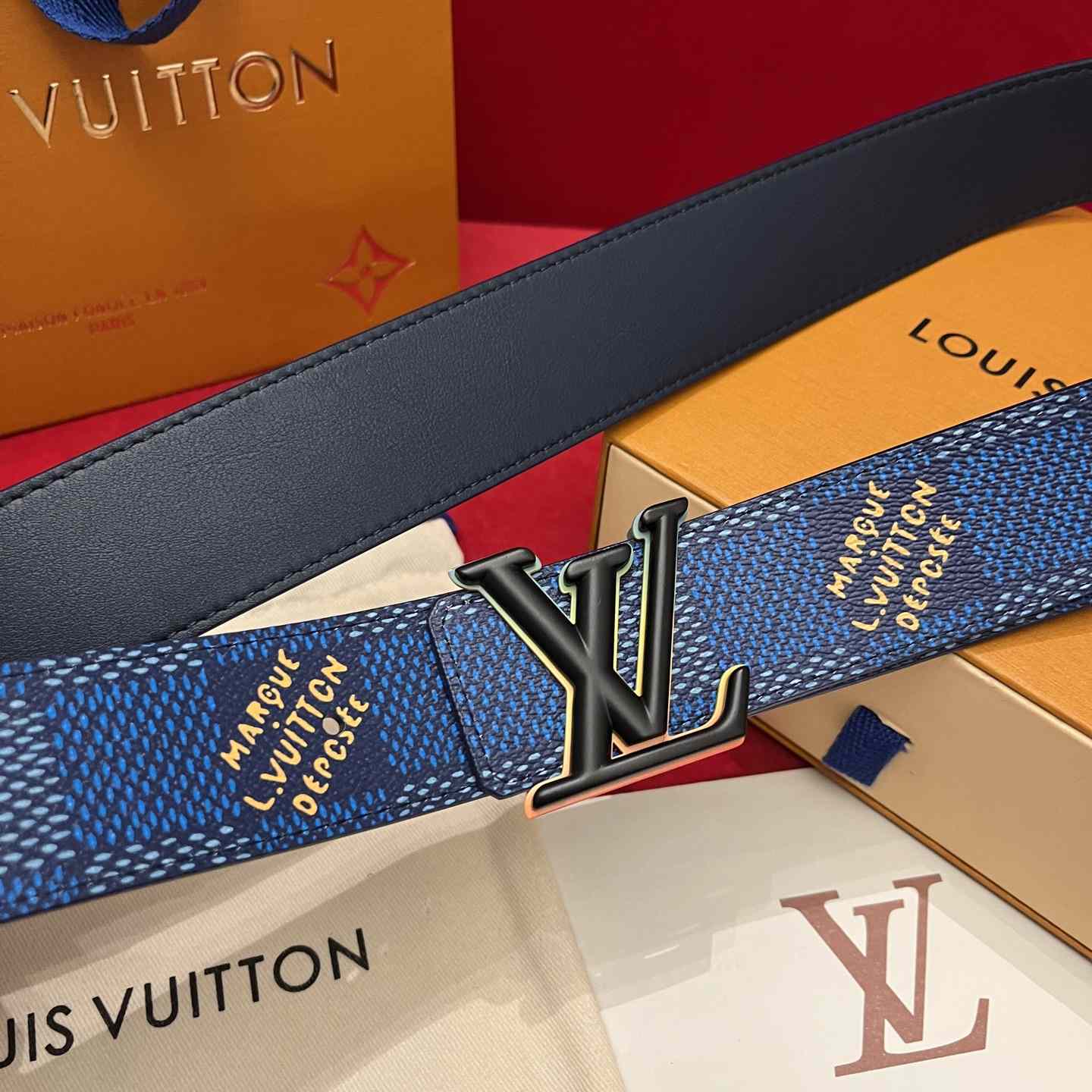 Louis Vuitton LV Initiales 40mm Reversible Belt  - DopestKickz