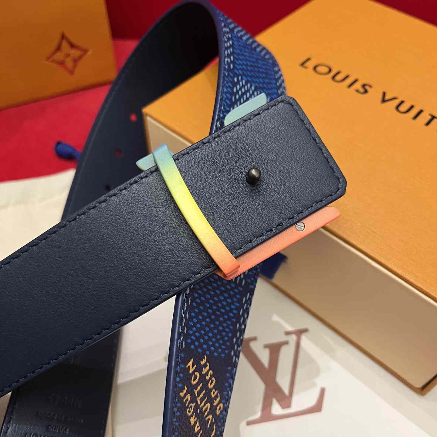 Louis Vuitton LV Initiales 40mm Reversible Belt  - DopestKickz