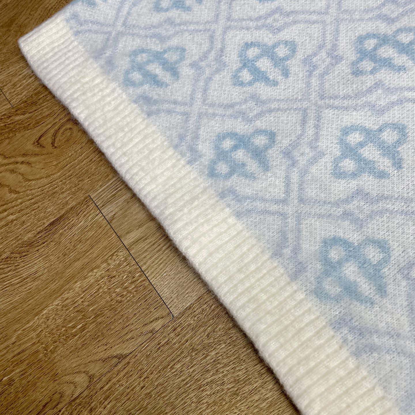 Casablanca Pattern Zip-up Cardigan   D0105 - DopestKickz