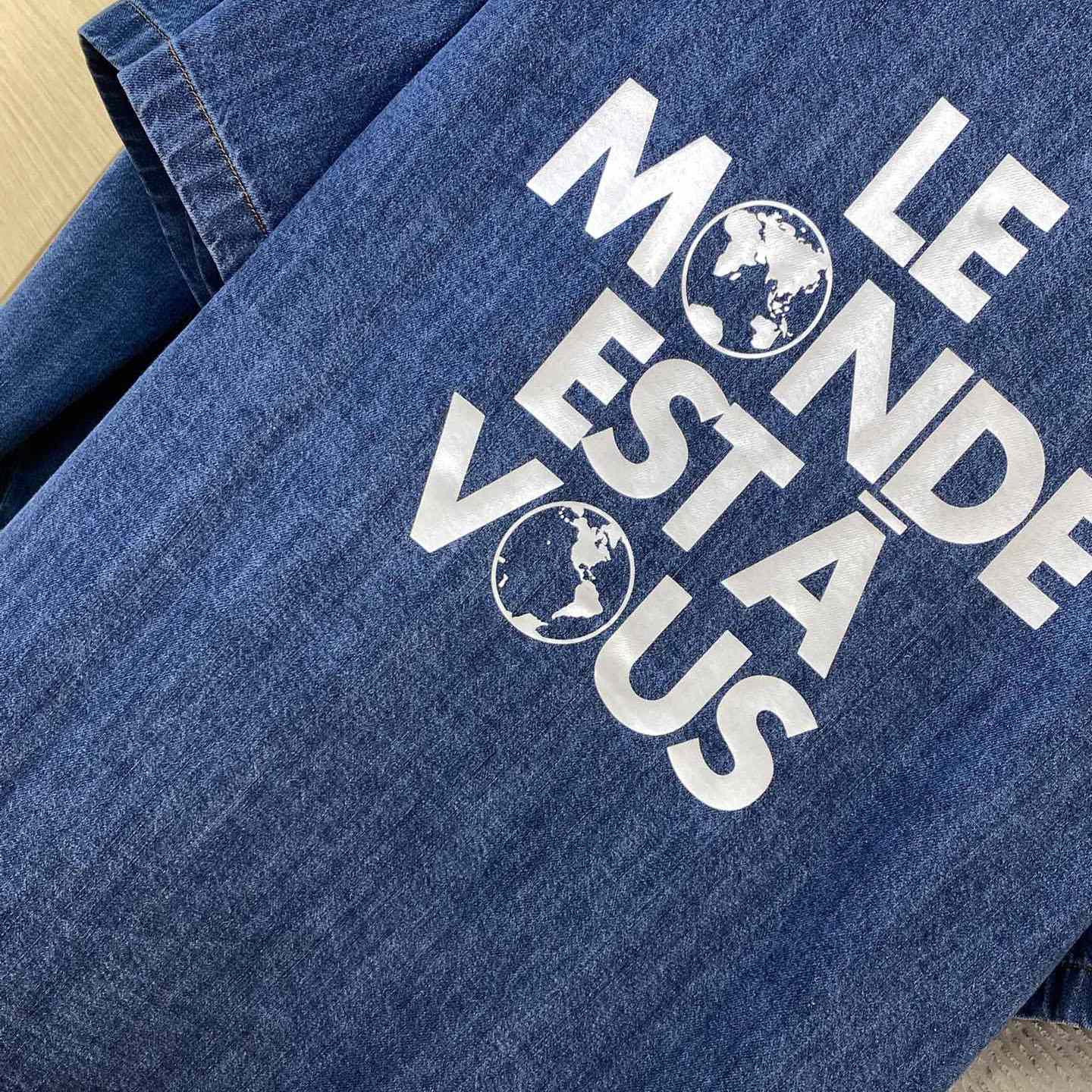 Louis Vuitton Signature Denim Short-Sleeved Shirt - DopestKickz