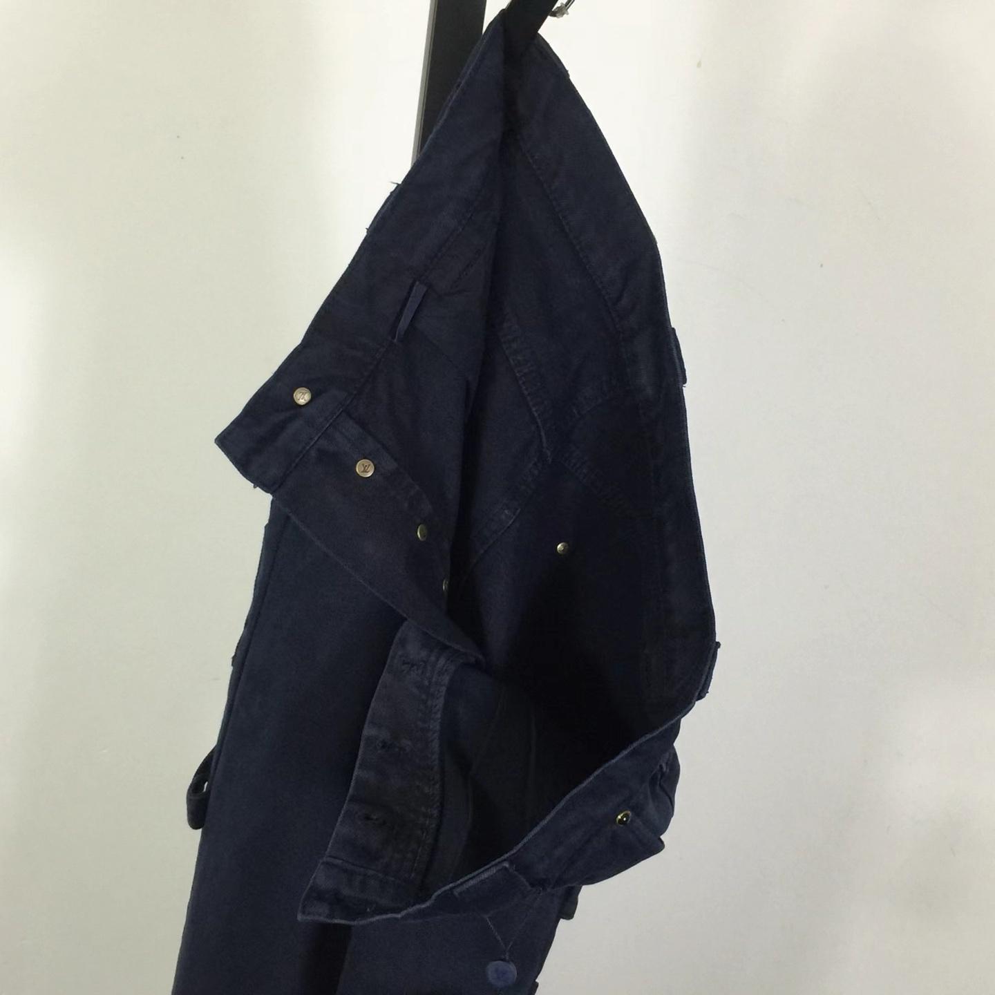 Louis Vuitton Garment-Dyed Denim Carpenter Pants   1AHVCS - DopestKickz