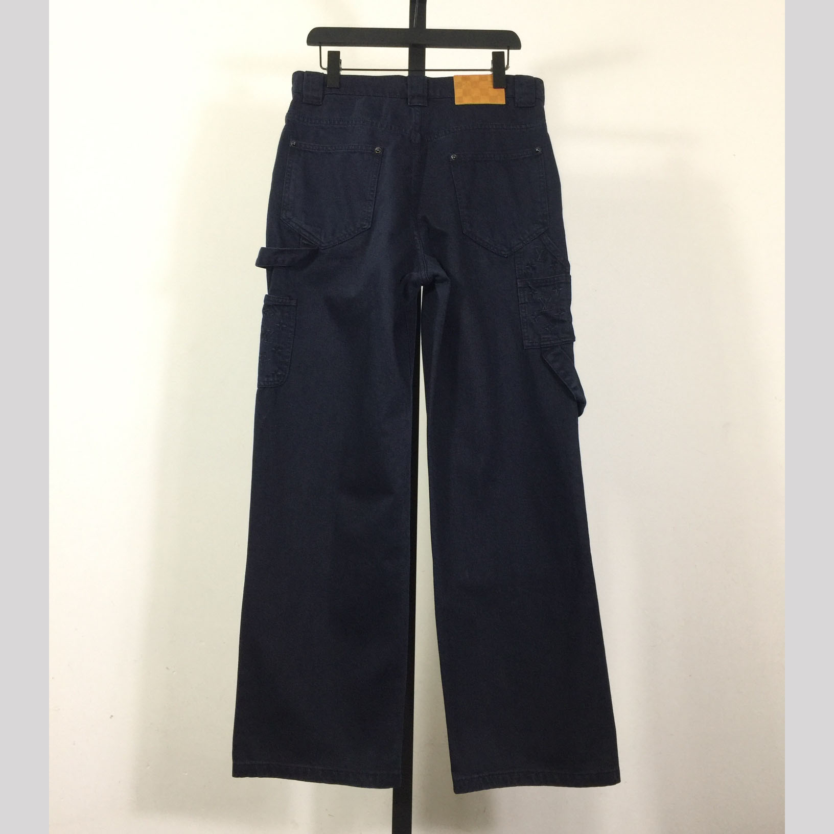 Louis Vuitton Garment-Dyed Denim Carpenter Pants   1AHVCS - DopestKickz