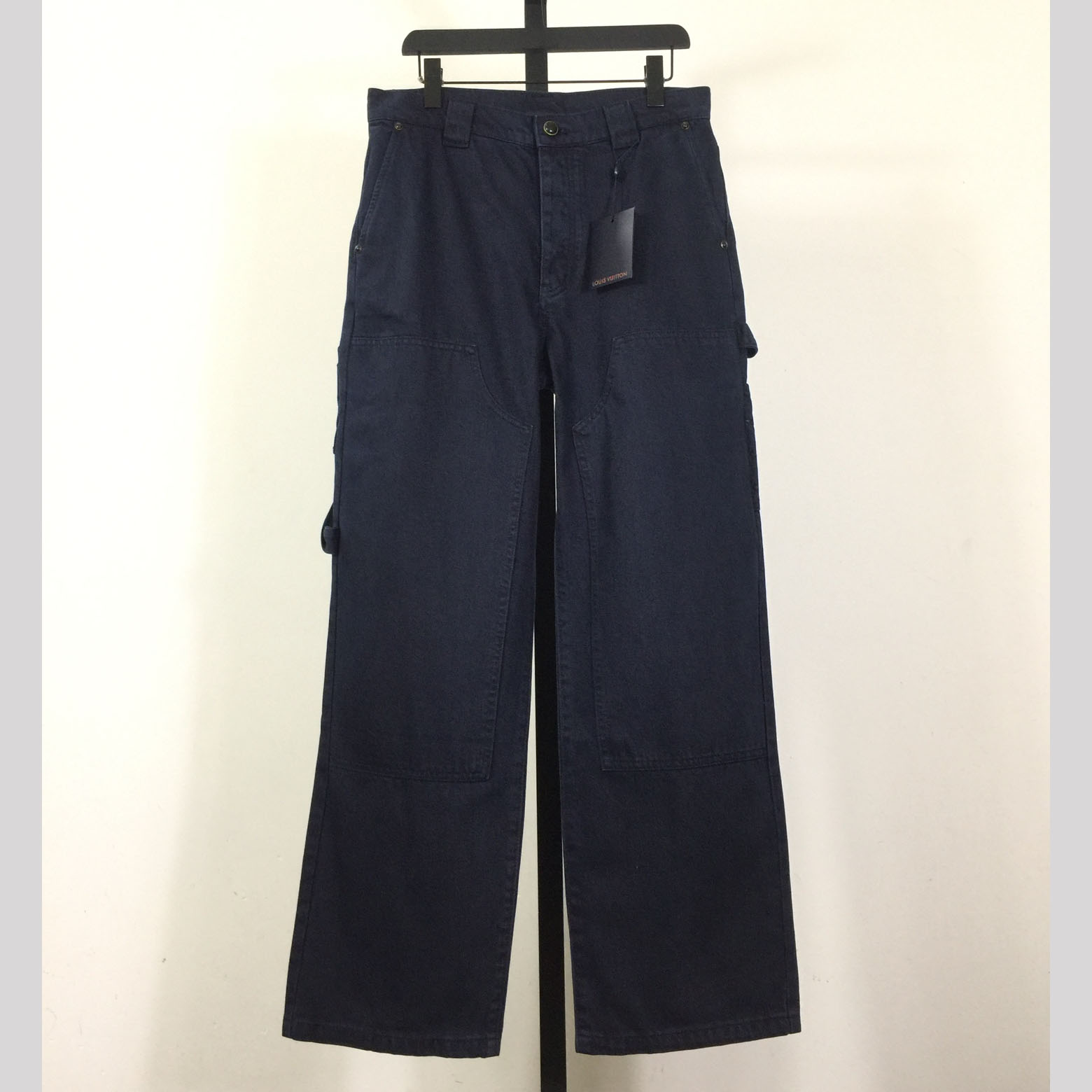 Louis Vuitton Garment-Dyed Denim Carpenter Pants   1AHVCS - DopestKickz