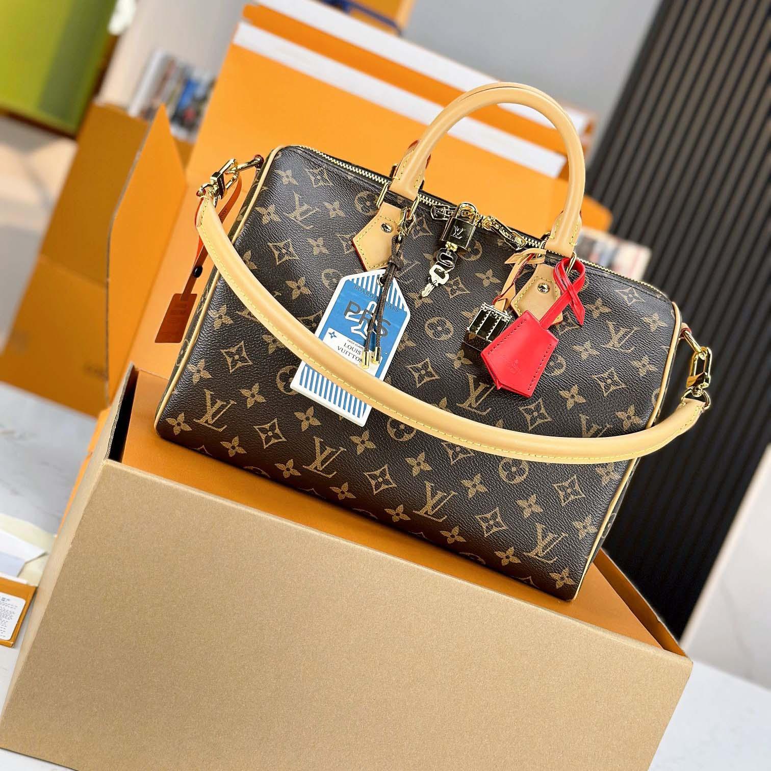 Louis Vuitton Speedy Soft 30 Crafty   M11945 - DopestKickz
