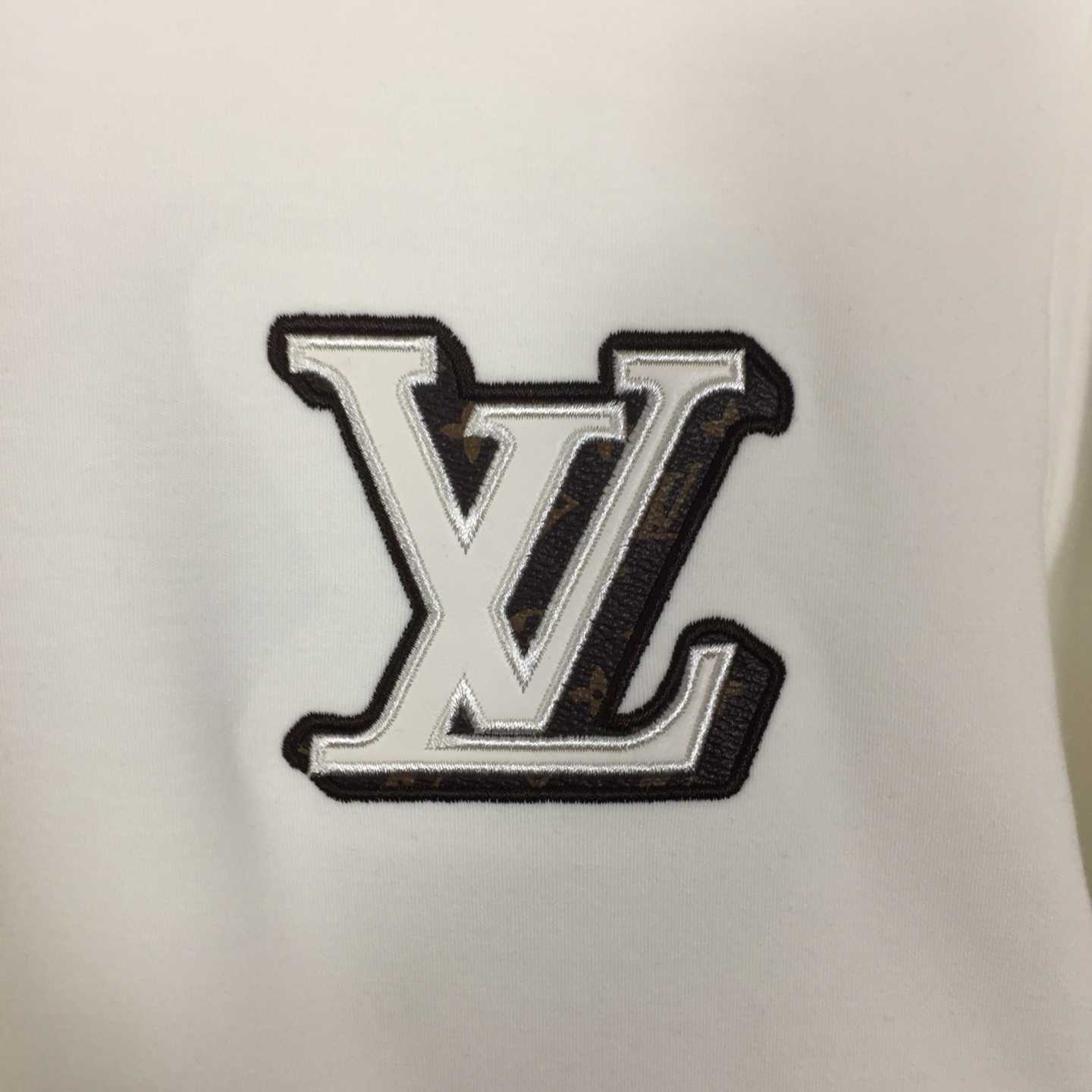 Louis Vuitton Embossed LV Long-Sleeved T-Shirt - DopestKickz