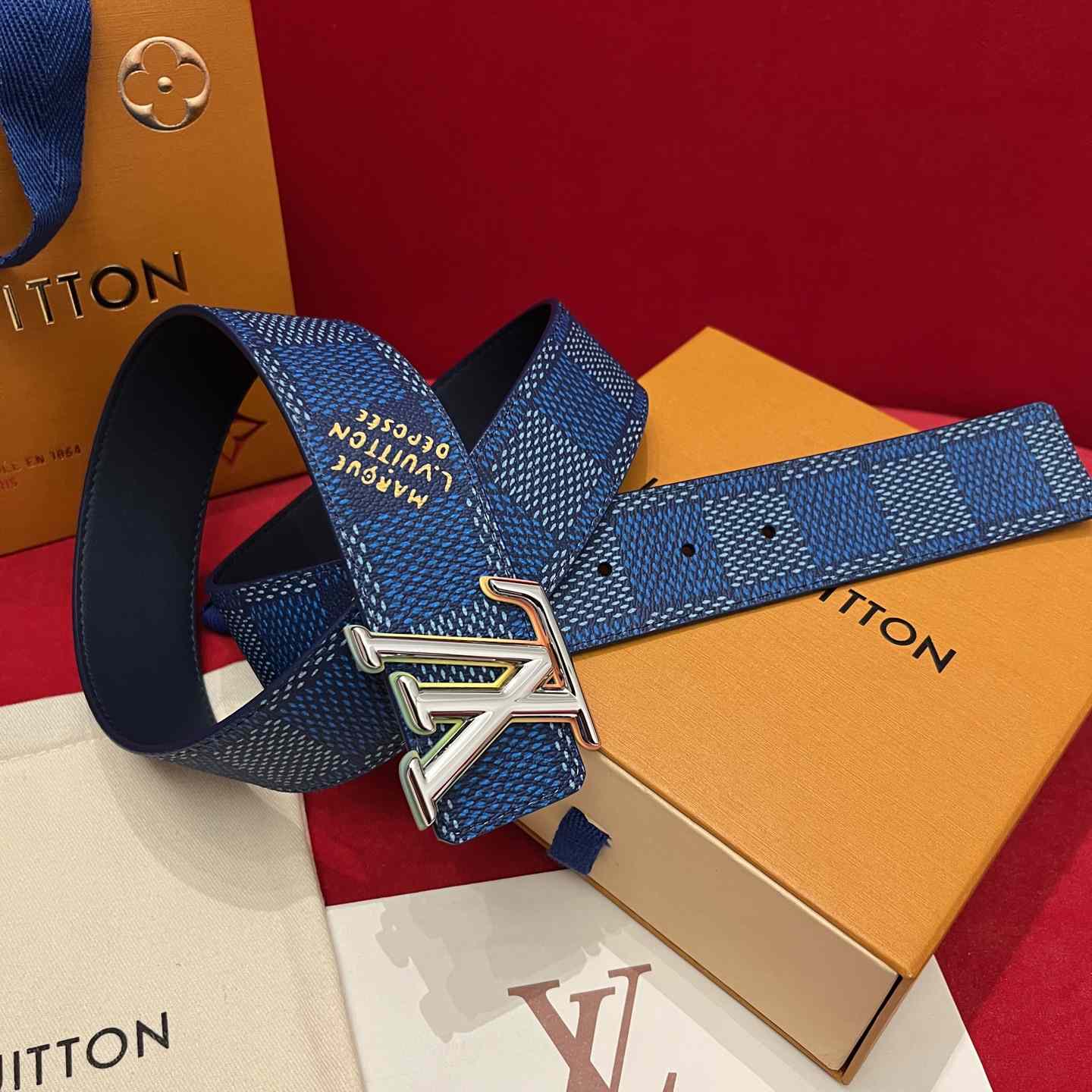 Louis Vuitton LV Initiales 40mm Reversible Belt  - DopestKickz