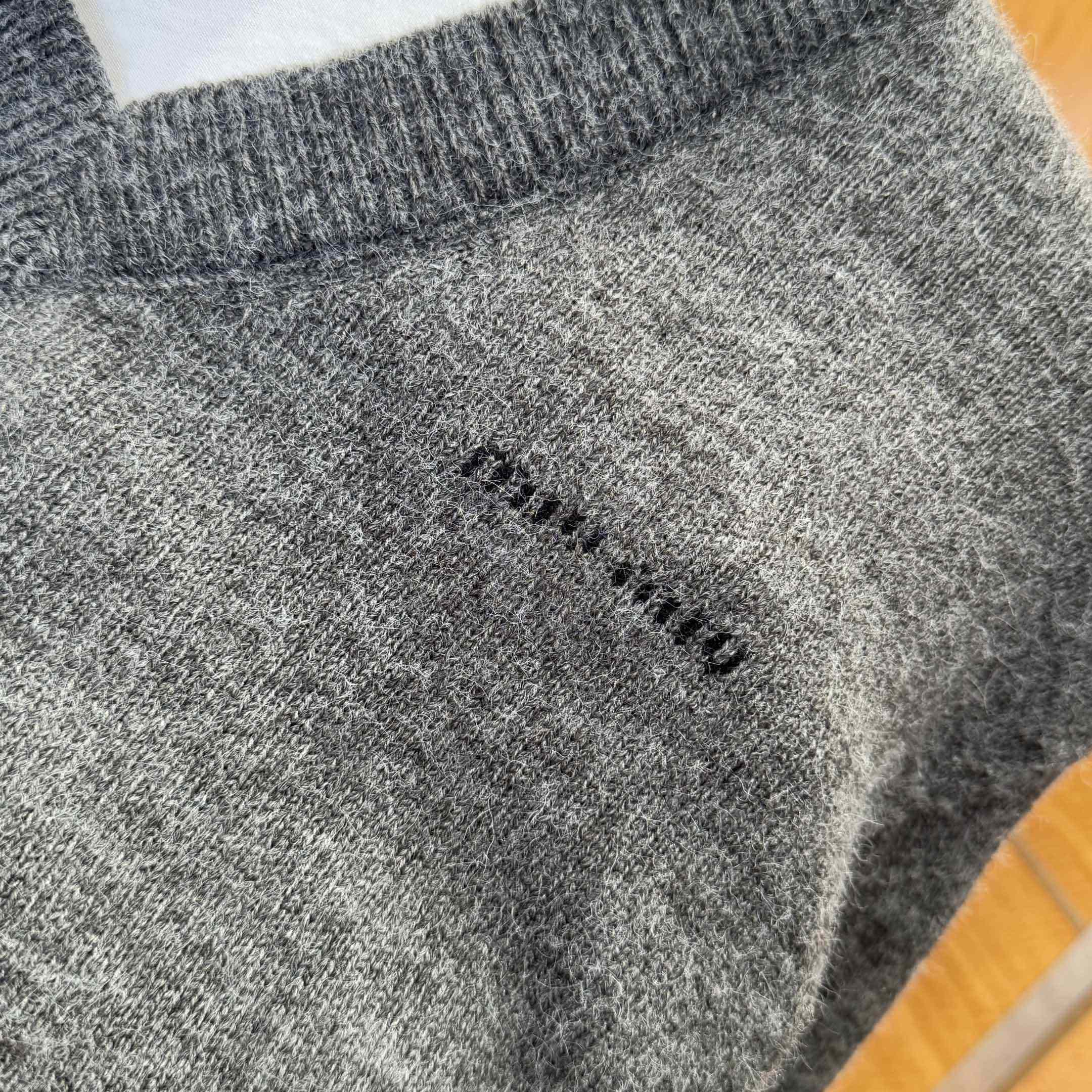 Miu Miu Cashmere V-neck Sweater - DopestKickz