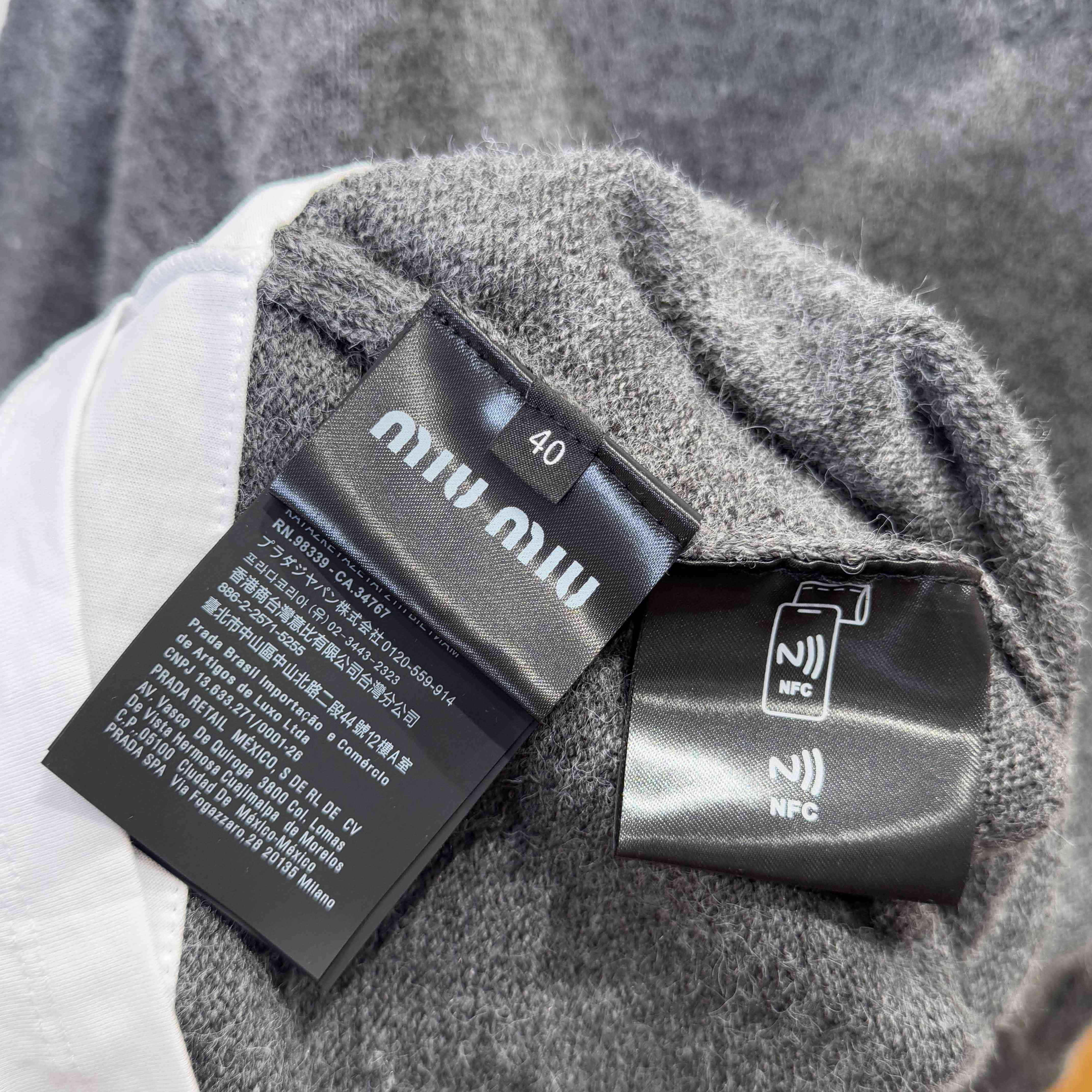 Miu Miu Cashmere V-neck Sweater - DopestKickz