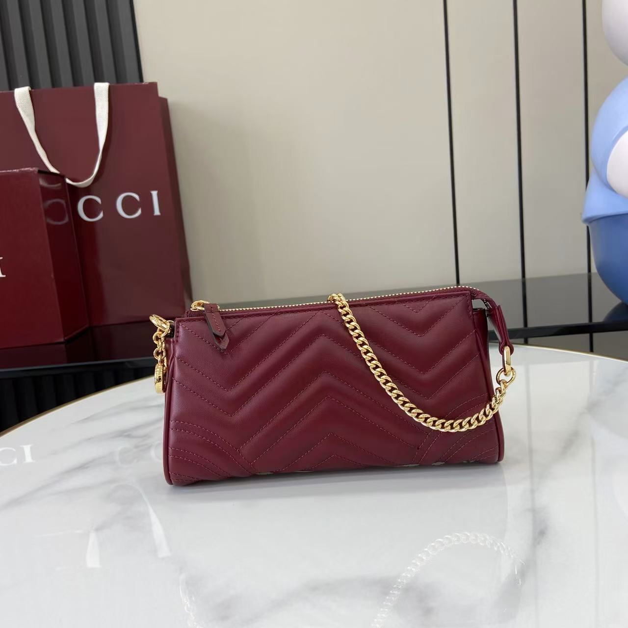 Gucci GG Marmont Small Shoulder Bag - DopestKickz