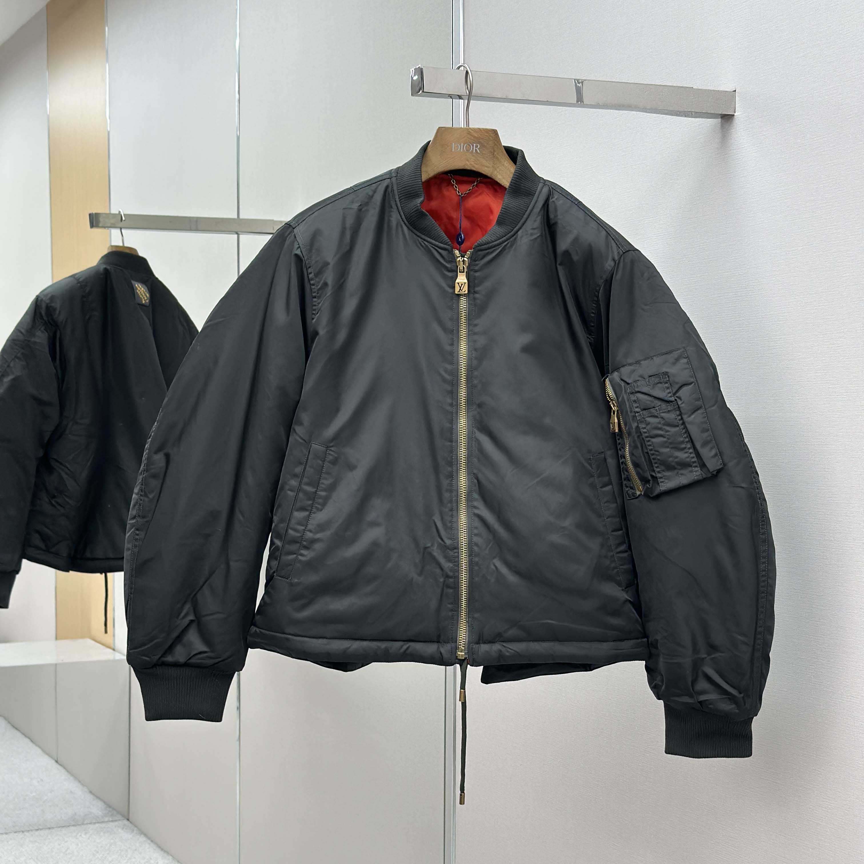 Louis Vuitton Cropped Bomber   1AIMS2 - DopestKickz