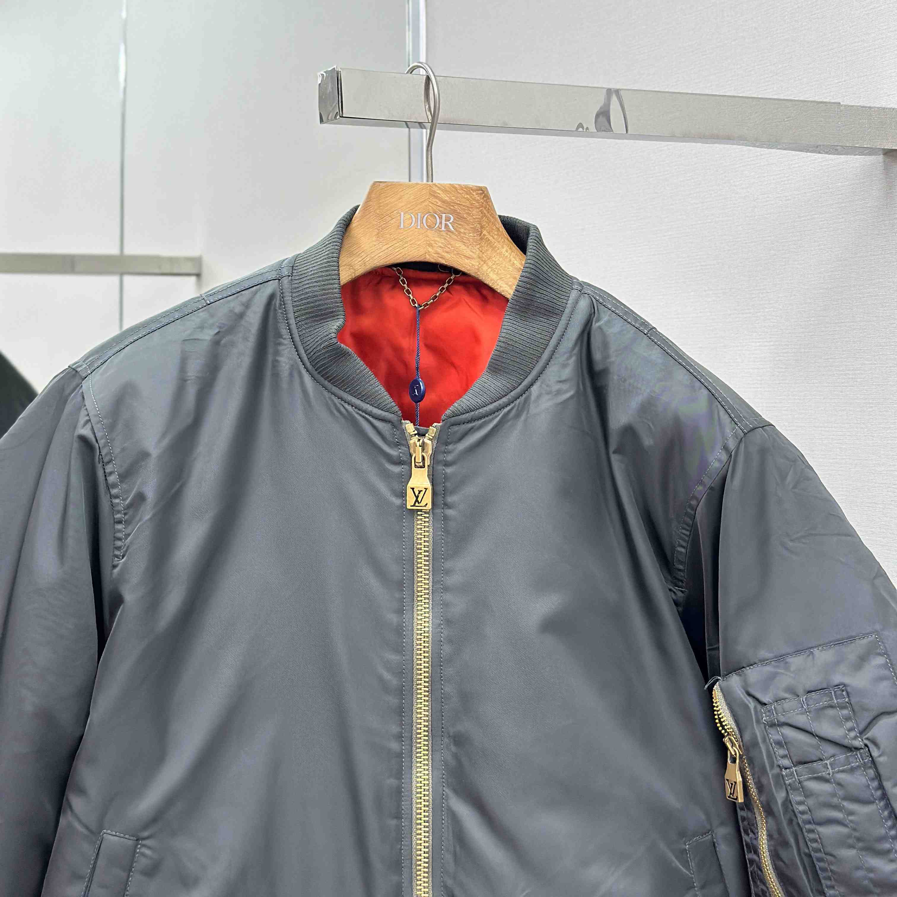 Louis Vuitton Cropped Bomber   1AIMS2 - DopestKickz