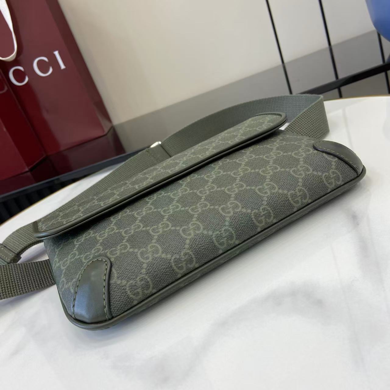 Gucci GG Monogram Small Belt Bag - DopestKickz