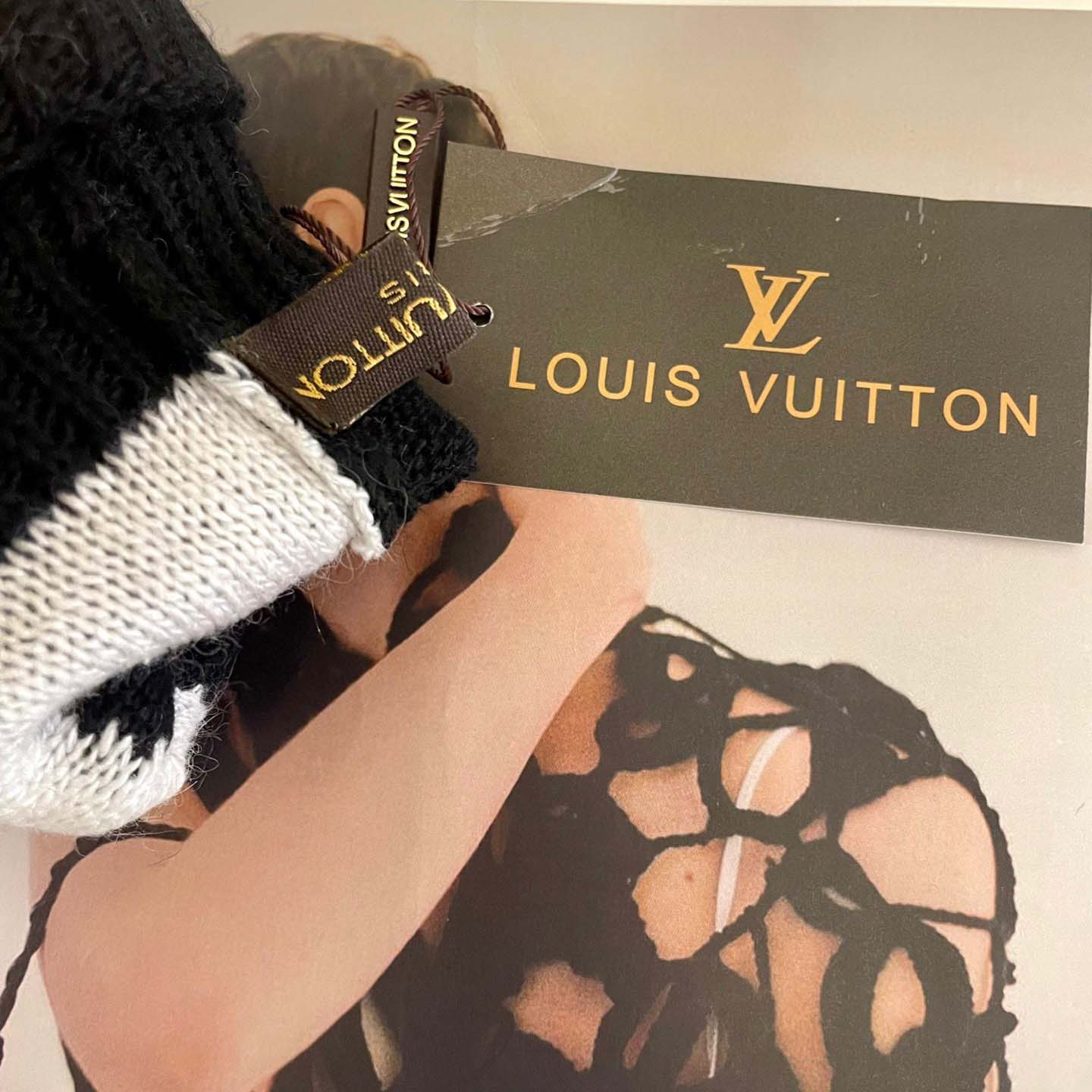 Louis Vuitton LV Medallion Gloves - DopestKickz