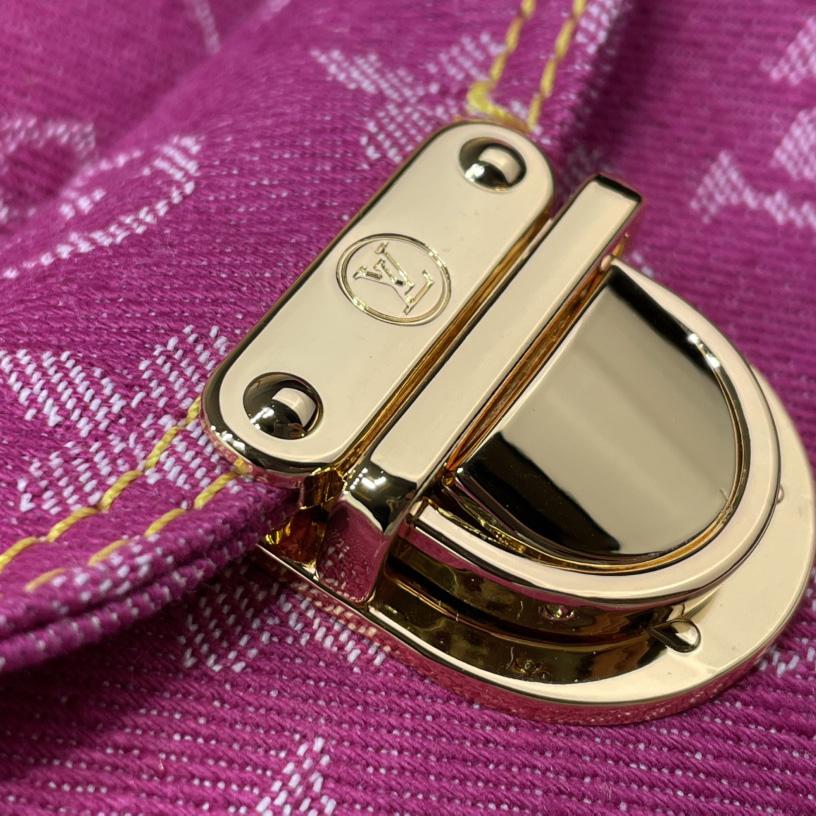 Louis Vuitton Monogram Denim Baggy PM Shoulder Bag  (30x22x13cm) - DopestKickz