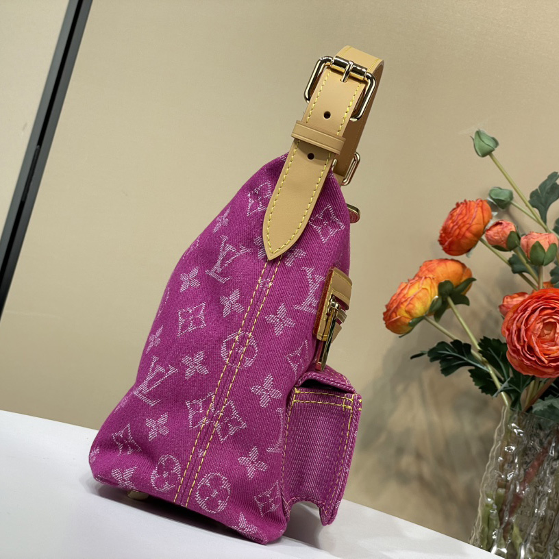 Louis Vuitton Monogram Denim Baggy PM Shoulder Bag  (30x22x13cm) - DopestKickz