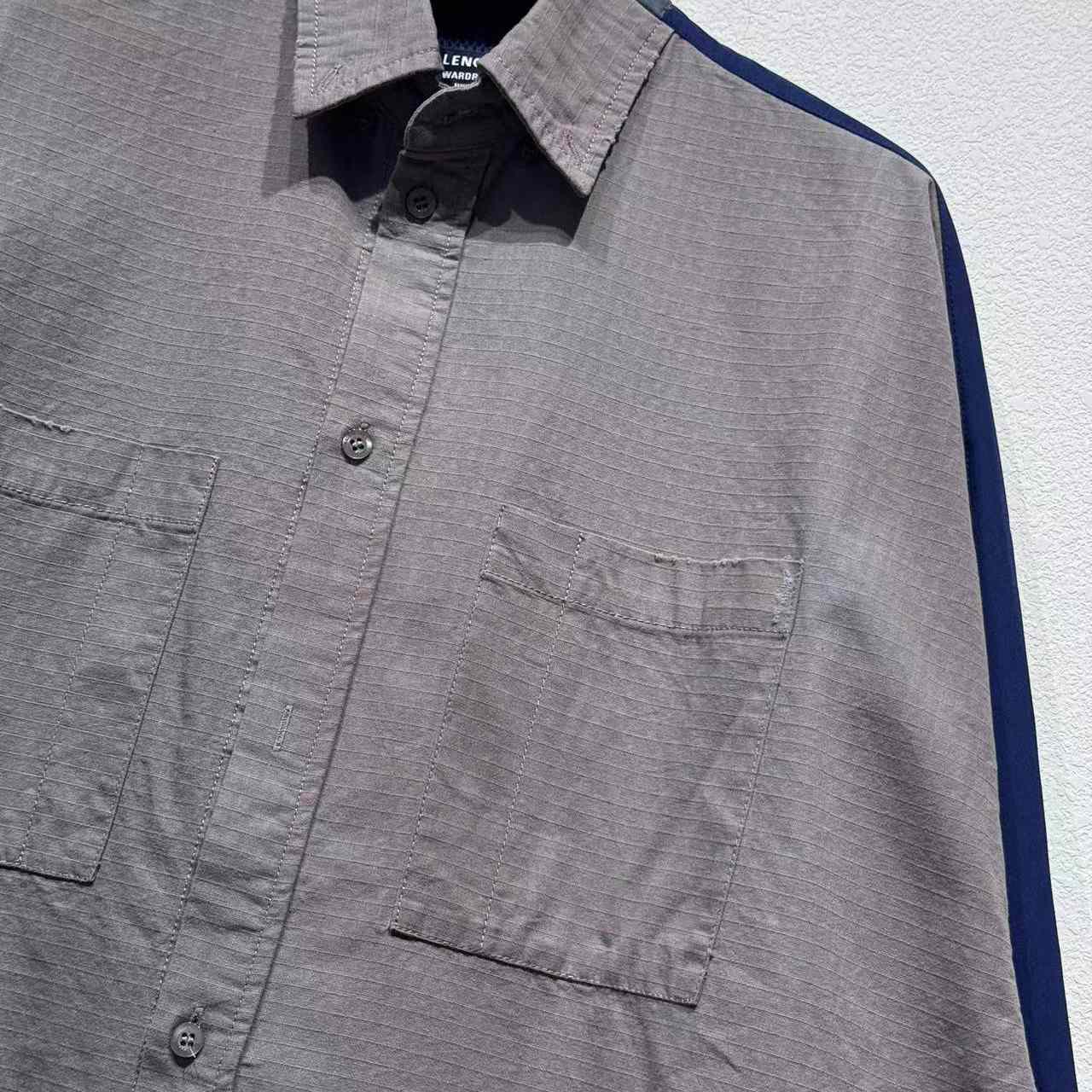 Balenciaga Natural Shirt With Pockets - DopestKickz
