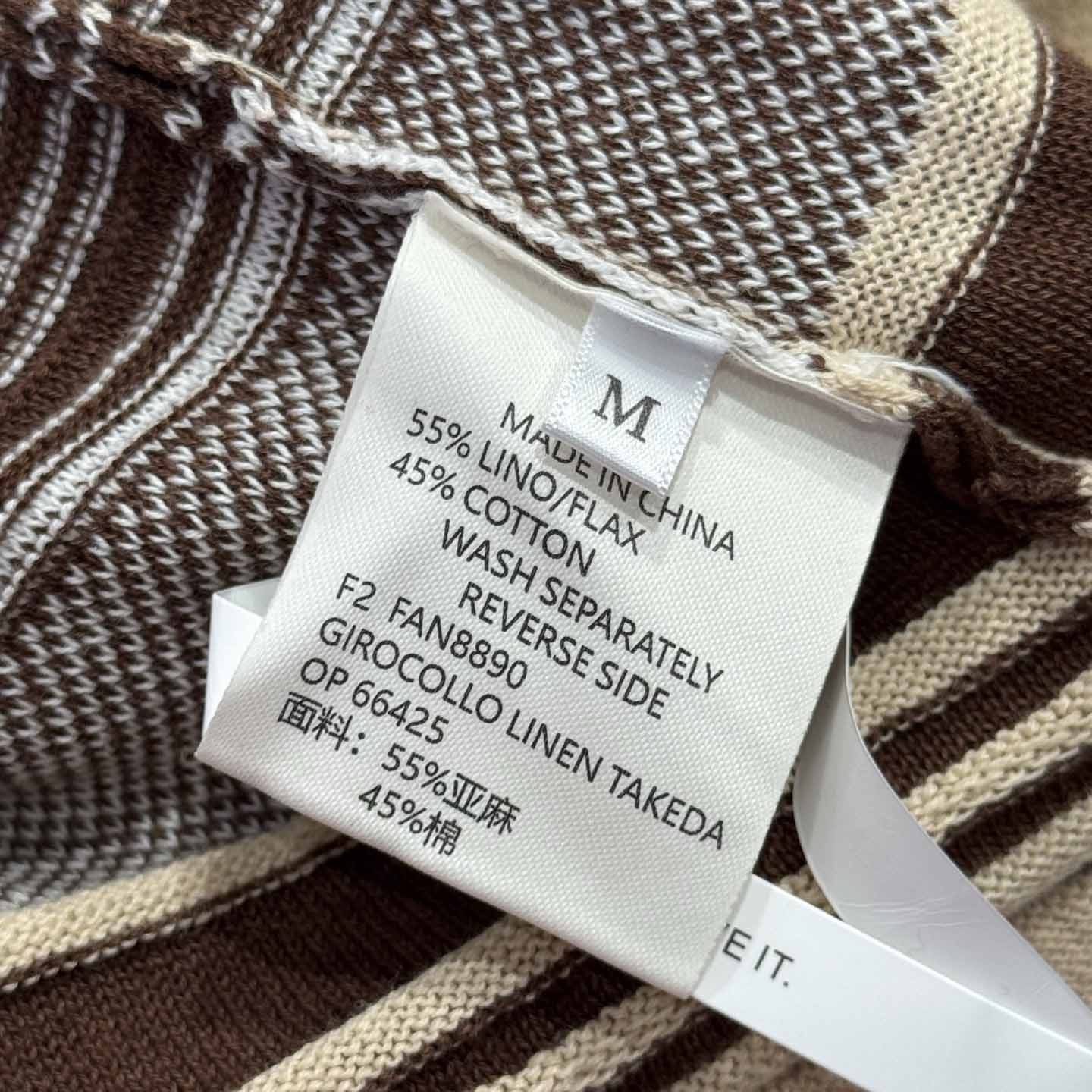 Bottega Veneta Men's Striped Linen-Blend Polo Shirt - DopestKickz