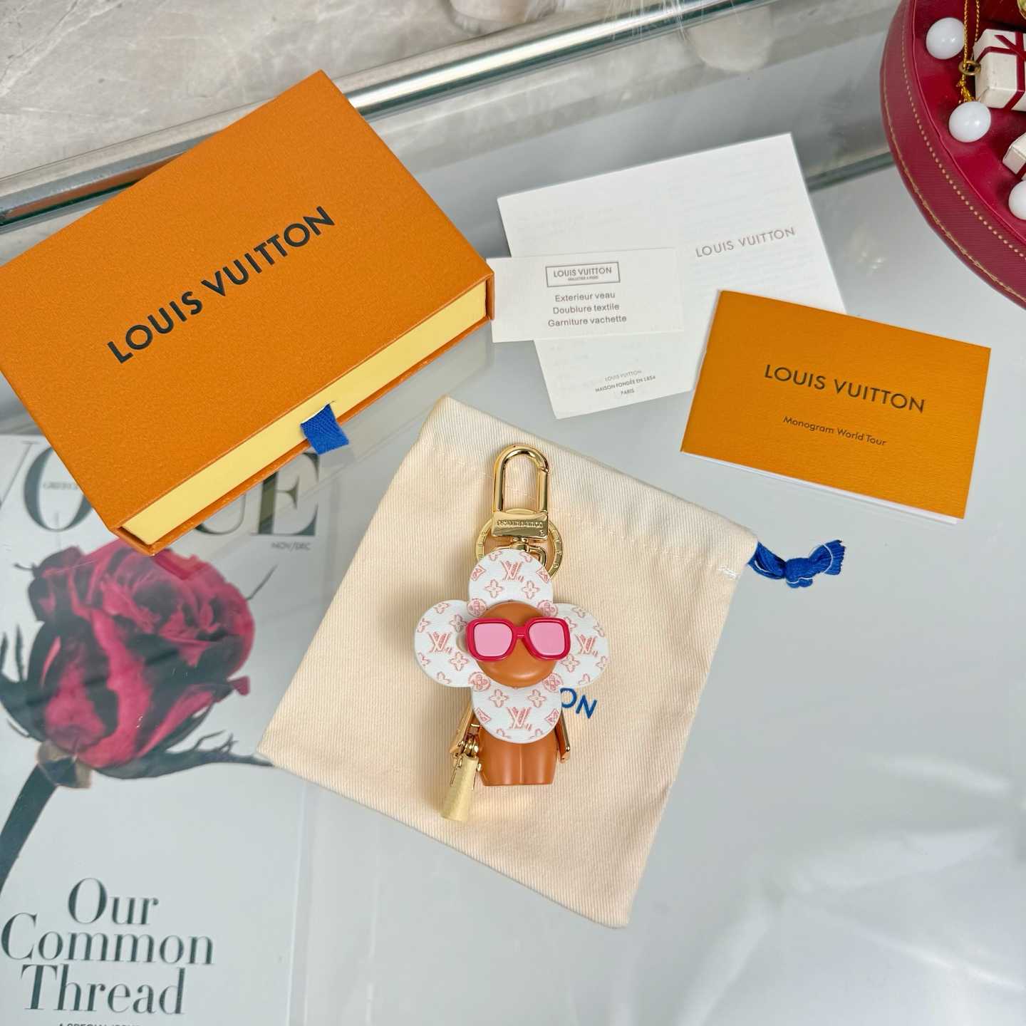 Louis Vuitton Summer Vivienne Bag Charm   M02591 - DopestKickz