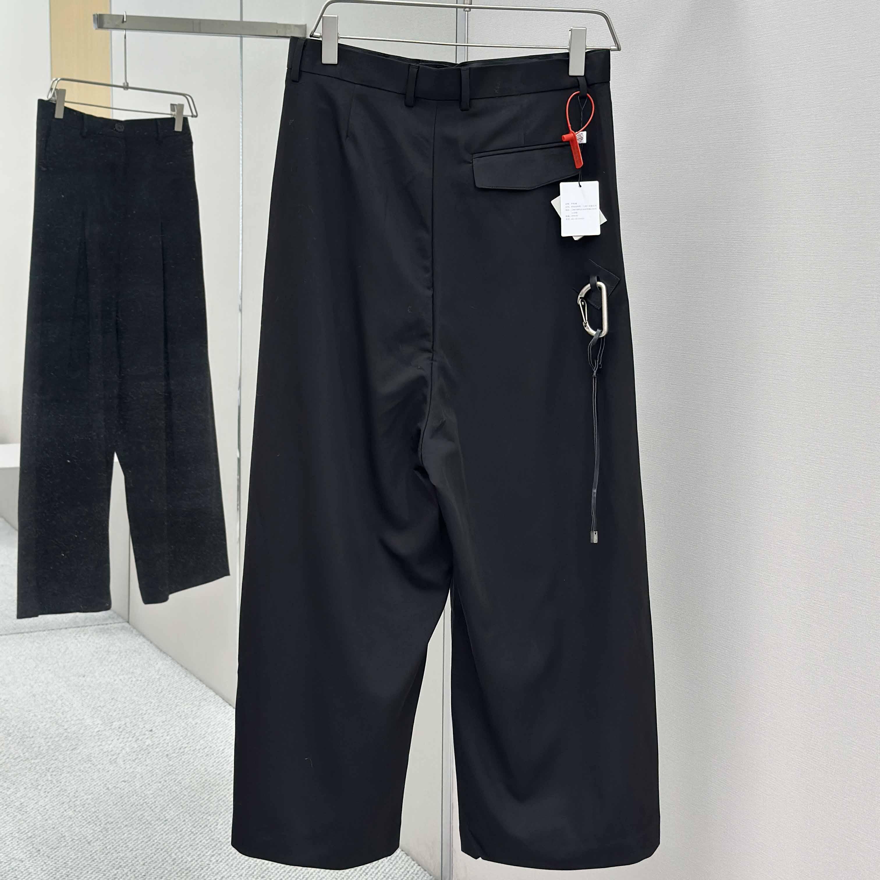 Loewe Low Crotch Trousers In Cotton - DopestKickz