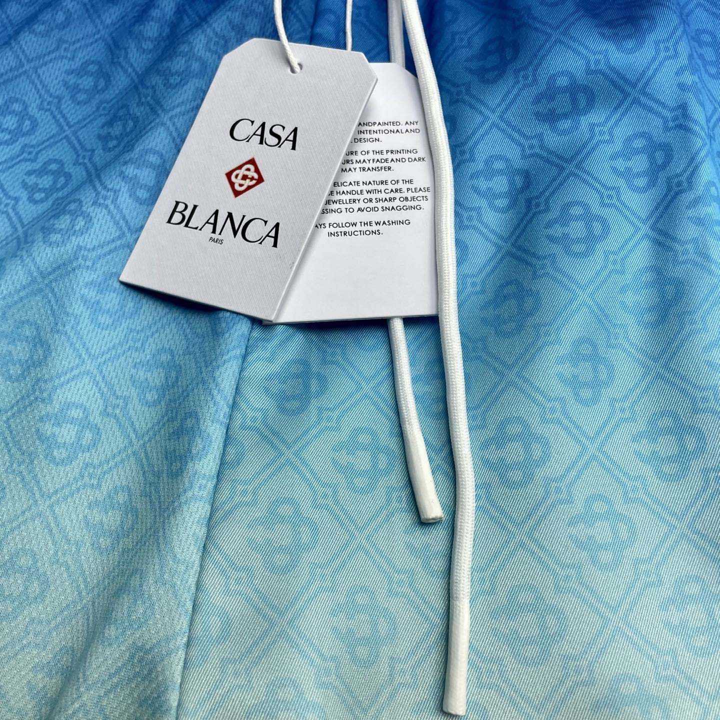 Casablanca Jacquard Gradient Swim Shorts   C1066 - DopestKickz