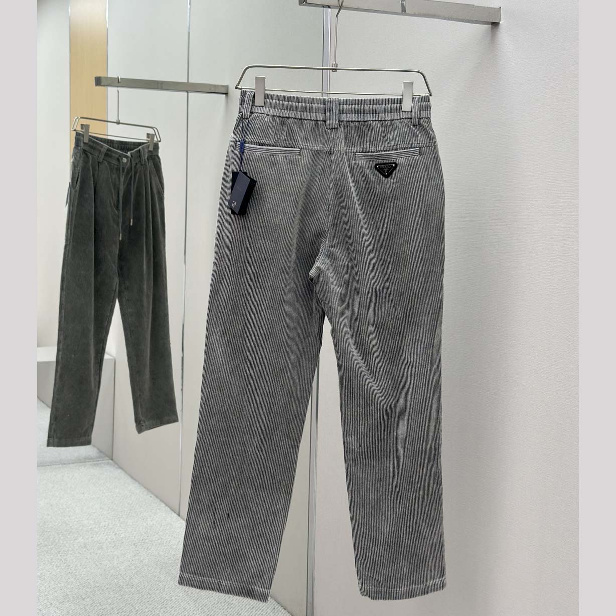 Prada Stretch Cotton Shirt And Pants - DopestKickz