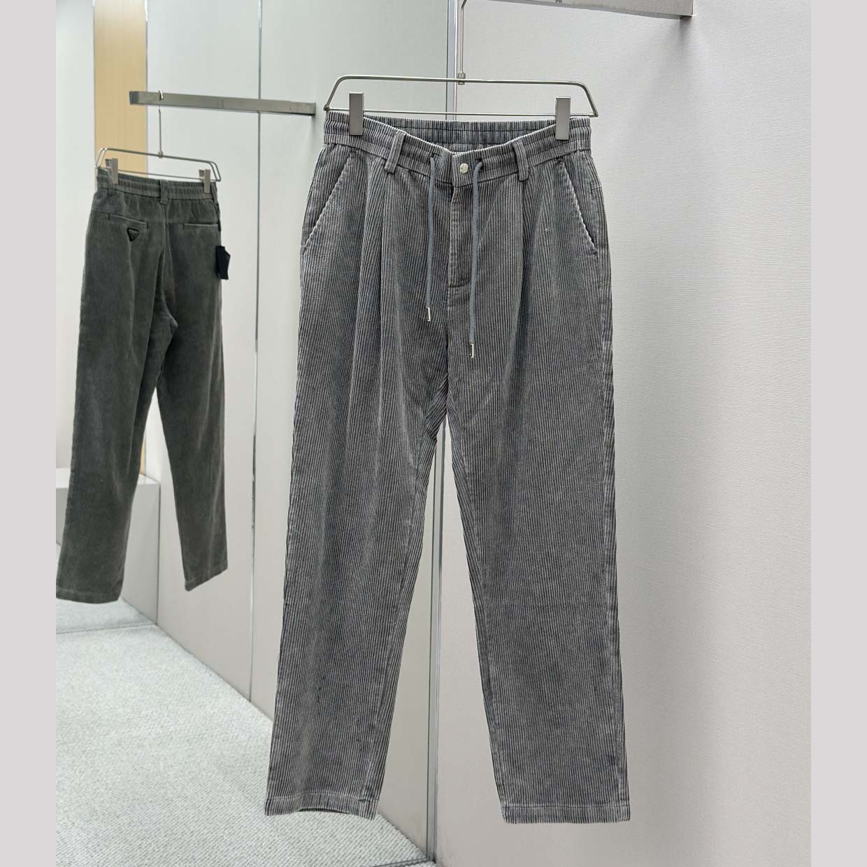 Prada Stretch Cotton Shirt And Pants - DopestKickz