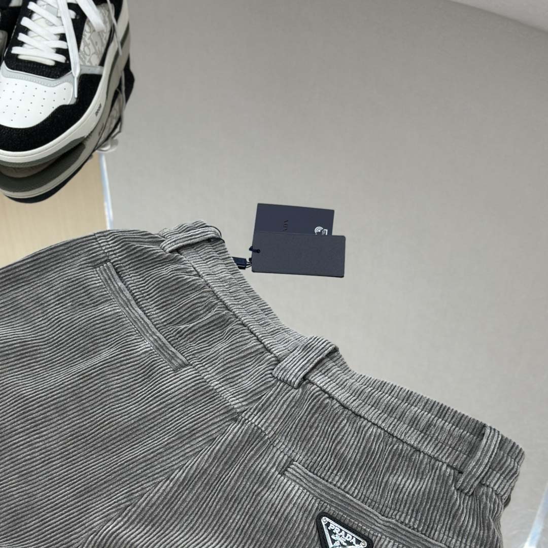 Prada Stretch Cotton Shirt And Pants - DopestKickz