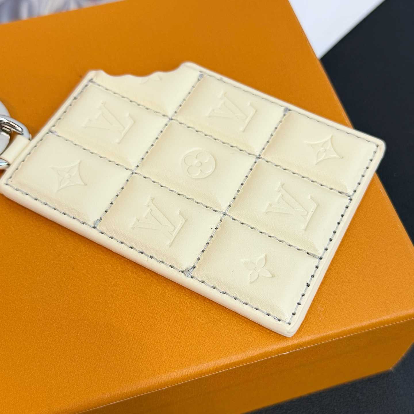 Louis Vuitton LV Chocolate Bar Key Holder and Bag Charm   M02875 - DopestKickz