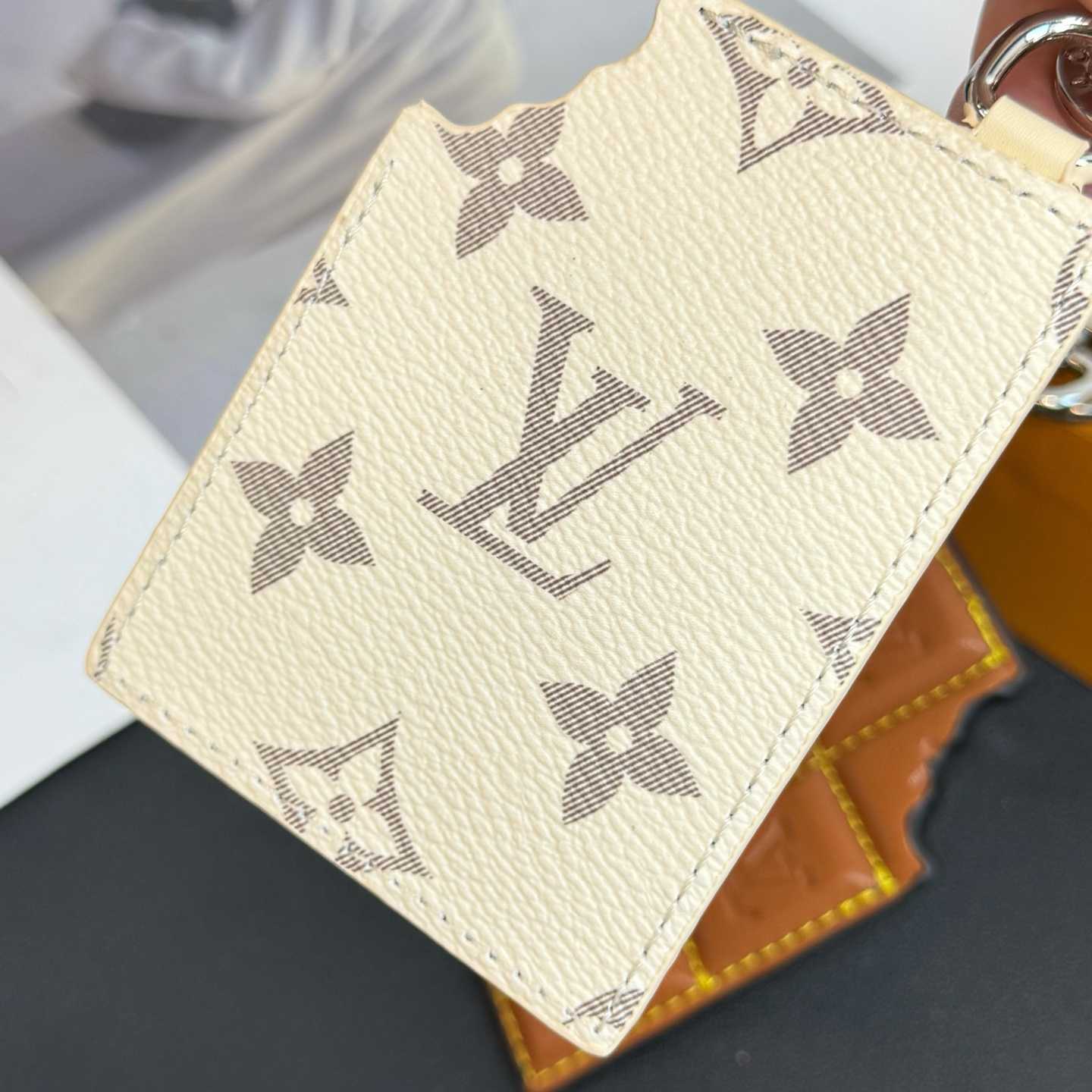 Louis Vuitton LV Chocolate Bar Key Holder and Bag Charm   M02875 - DopestKickz
