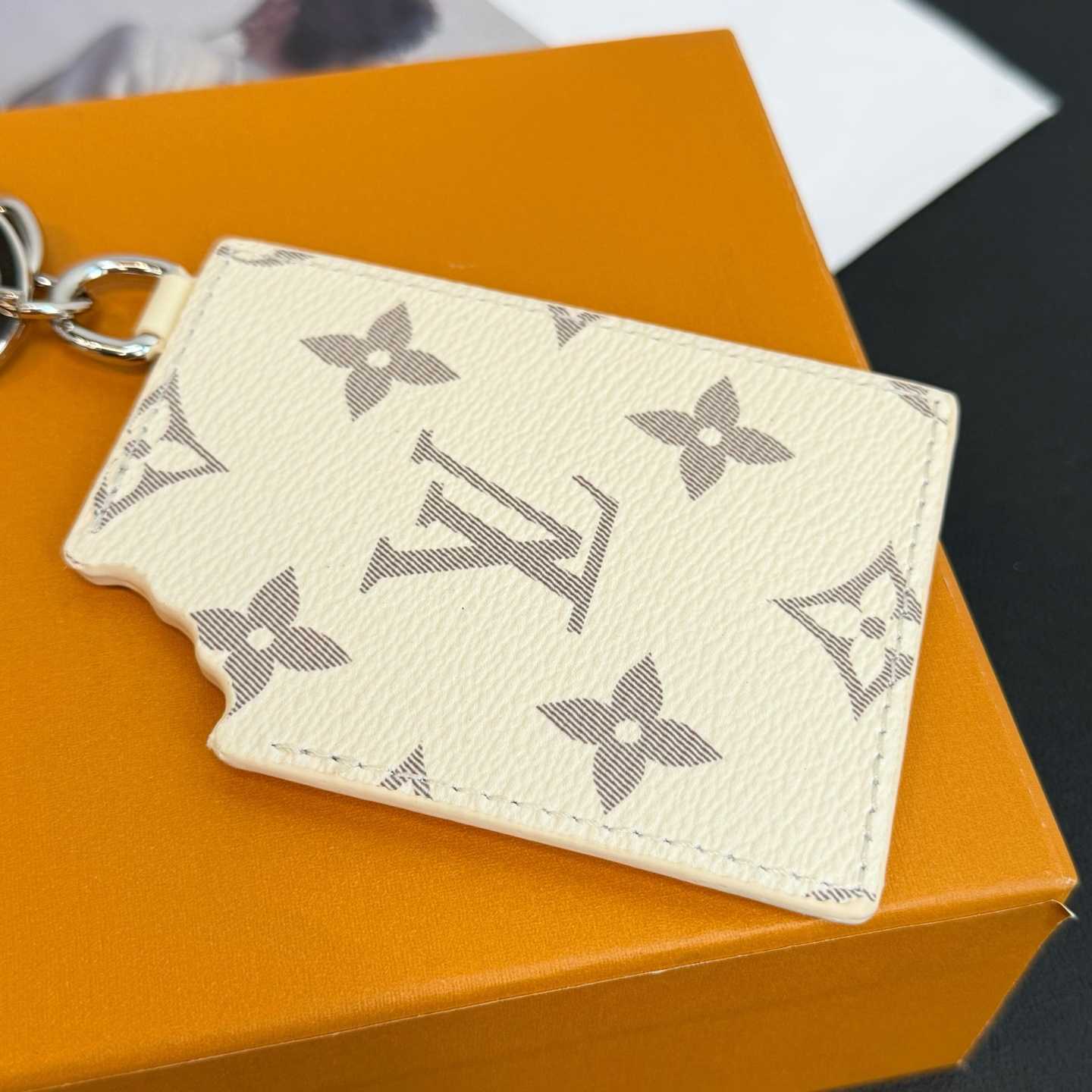 Louis Vuitton LV Chocolate Bar Key Holder and Bag Charm   M02875 - DopestKickz