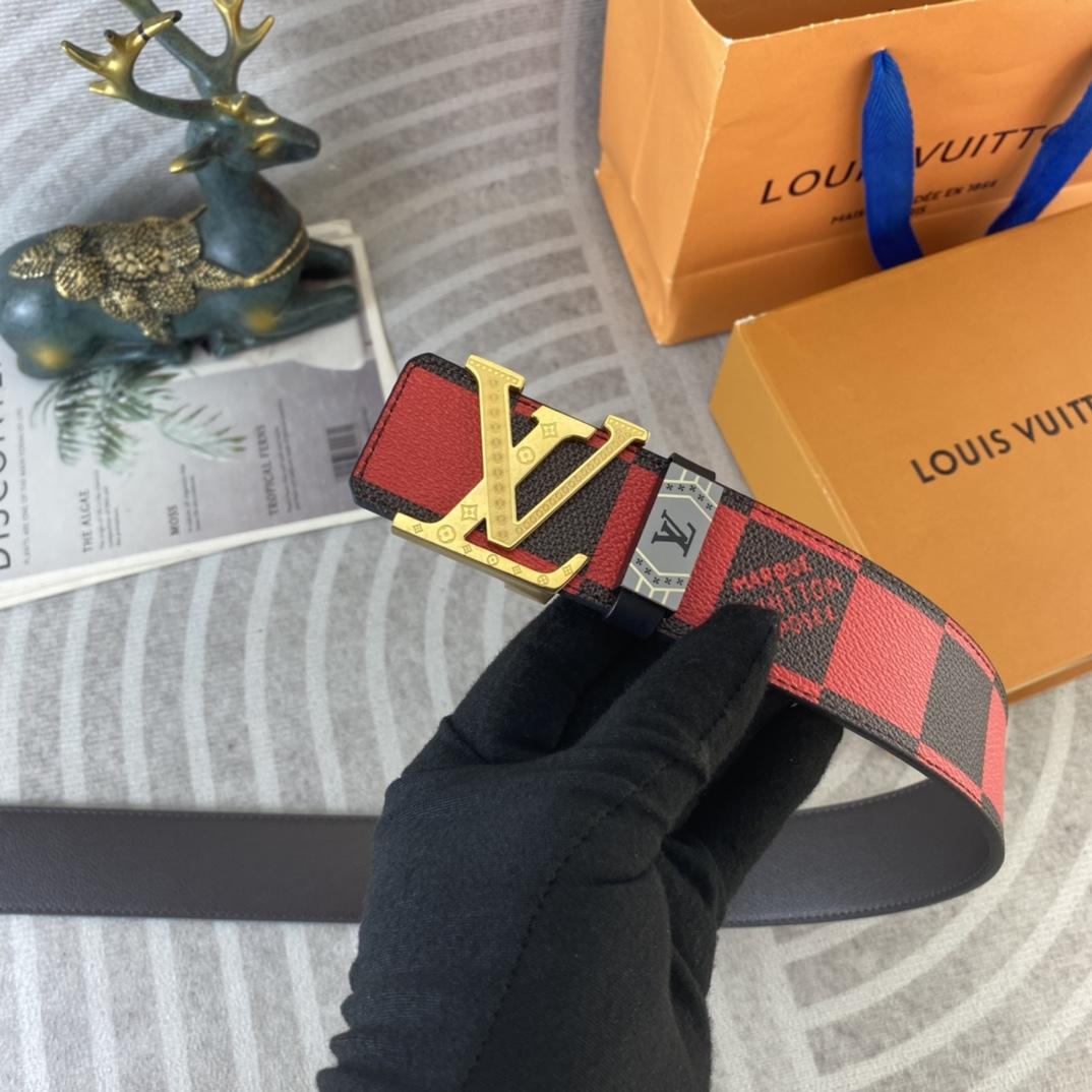 Louis Vuitton 40mm Reversible Belt  - DopestKickz