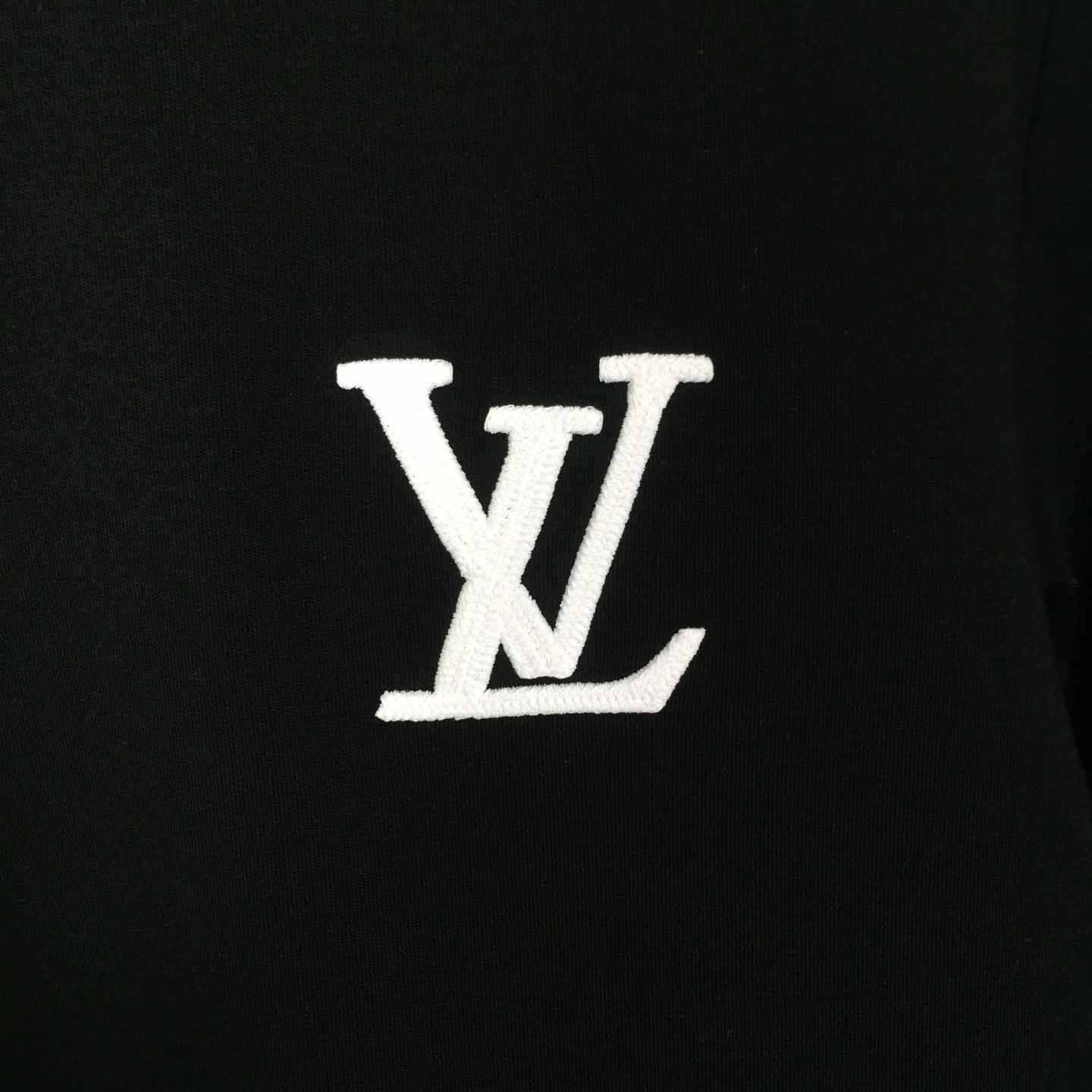 Louis Vuitton Embossed LV Long-Sleeved T-Shirt - DopestKickz