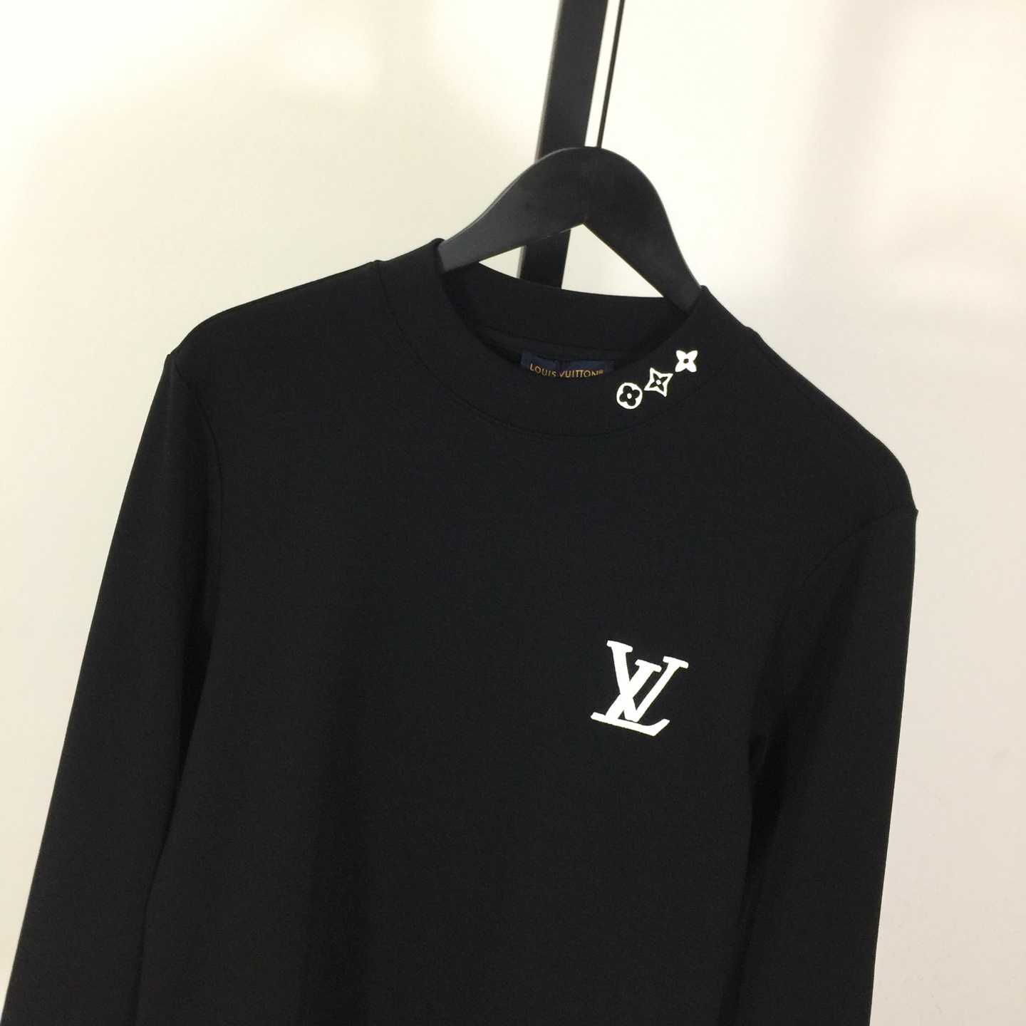 Louis Vuitton Embossed LV Long-Sleeved T-Shirt - DopestKickz