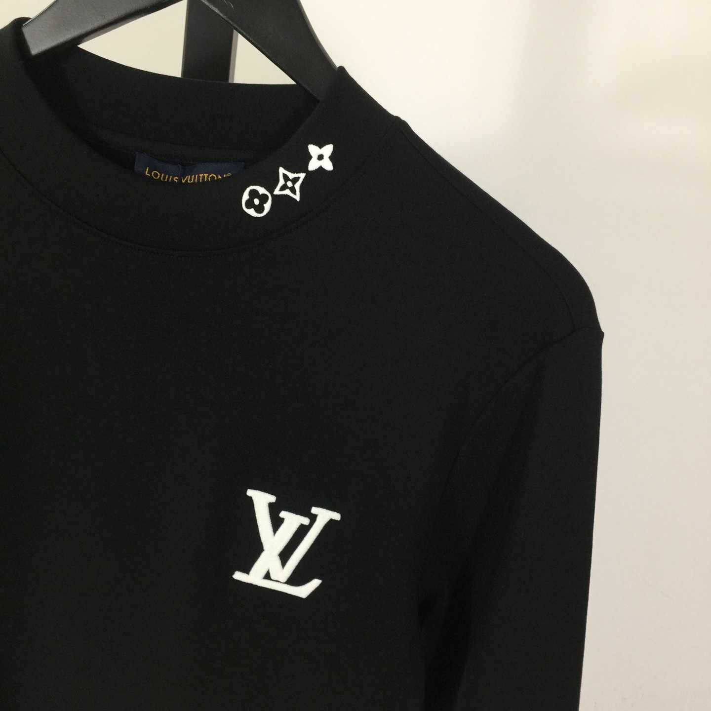 Louis Vuitton Embossed LV Long-Sleeved T-Shirt - DopestKickz