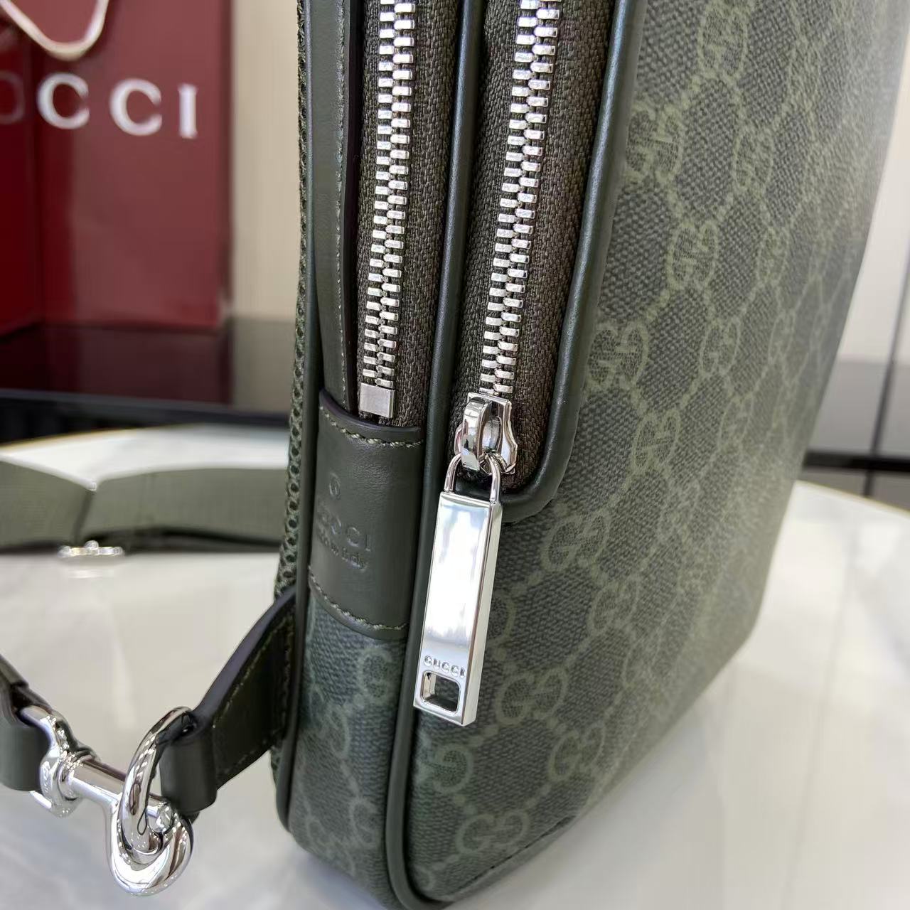 Gucci GG Monogram Small Slingbag - DopestKickz