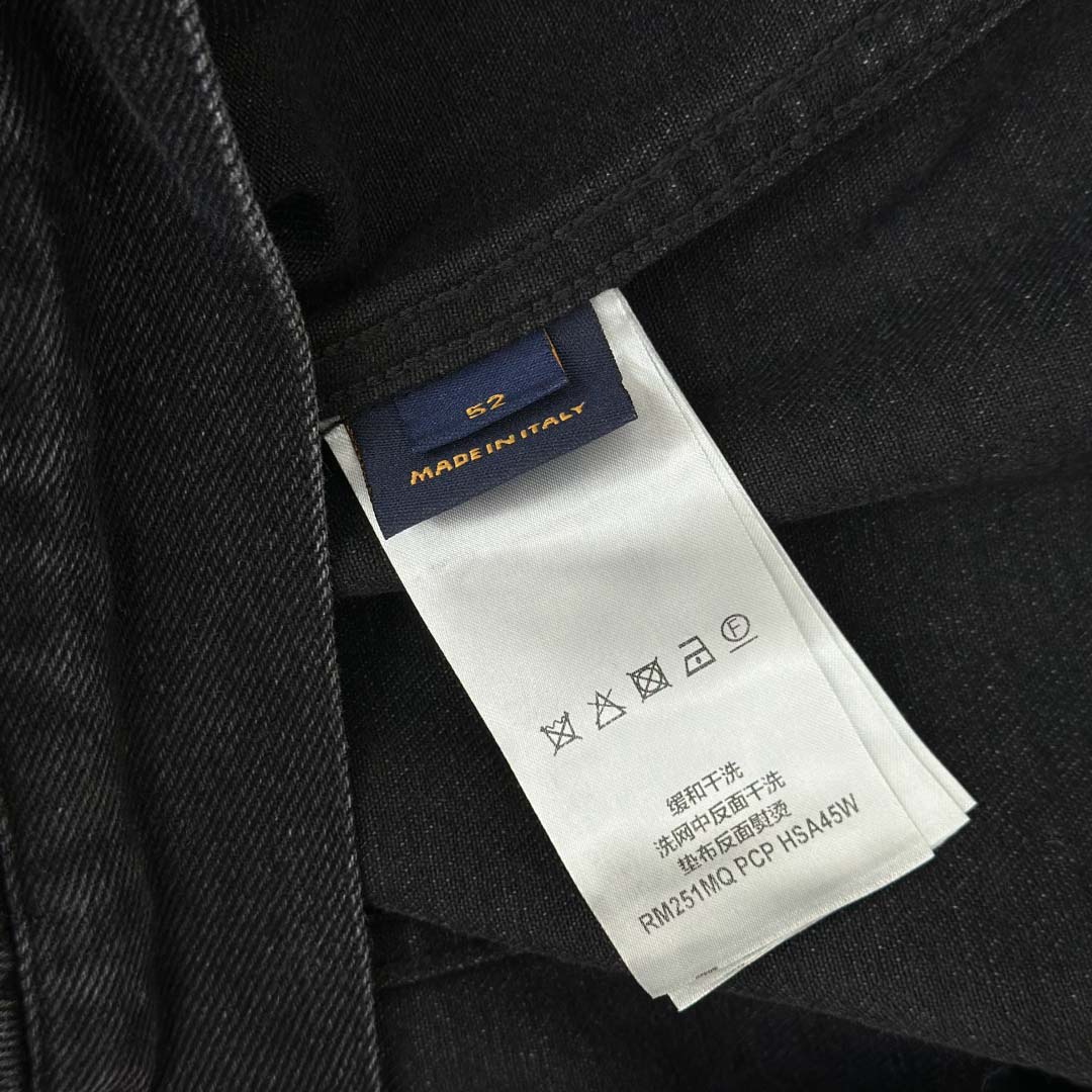 Louis Vuitton LV Denim Trucker Jacket   1AILKE - DopestKickz