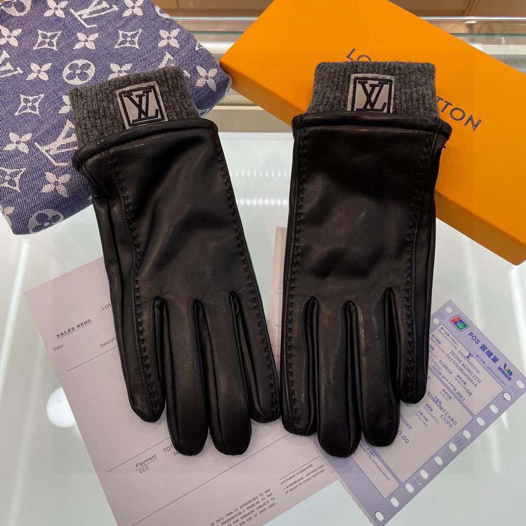 Louis Vuitton Men's Gloves  - DopestKickz