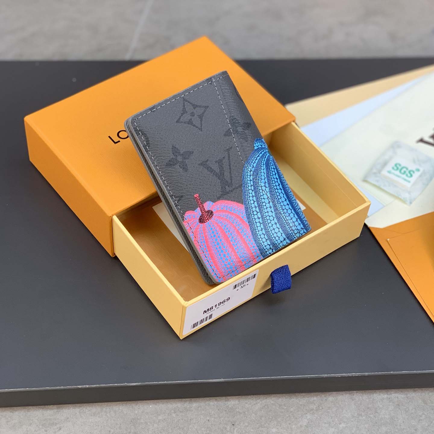 Louis Vuitton LV x YK Wallet  (7.5×11.1×1cm)   M81969 - DopestKickz