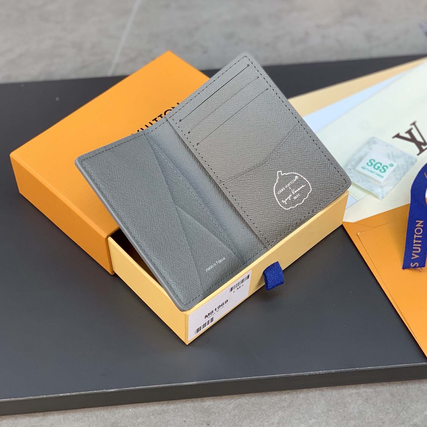 Louis Vuitton LV x YK Wallet  (7.5×11.1×1cm)   M81969 - DopestKickz